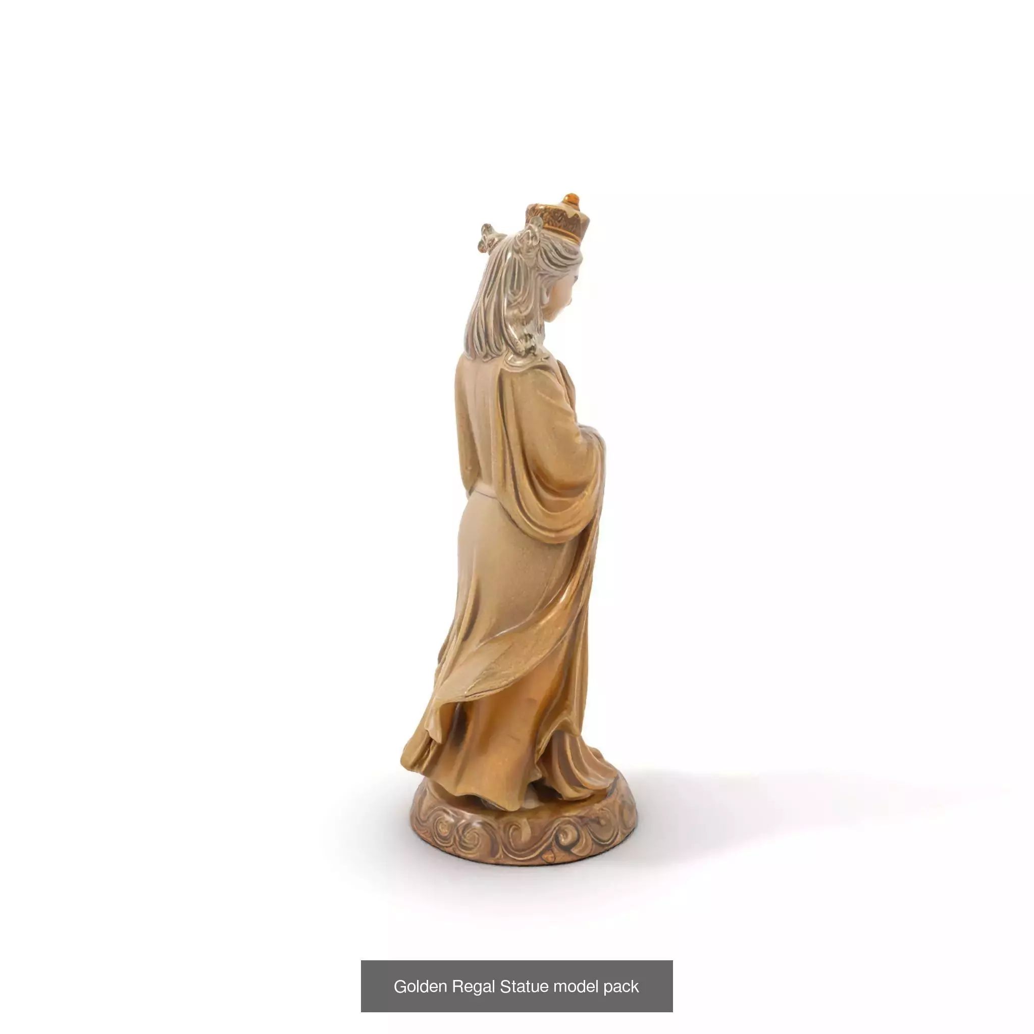 Divine Serenity Statues Pack 3D Model Collection_61