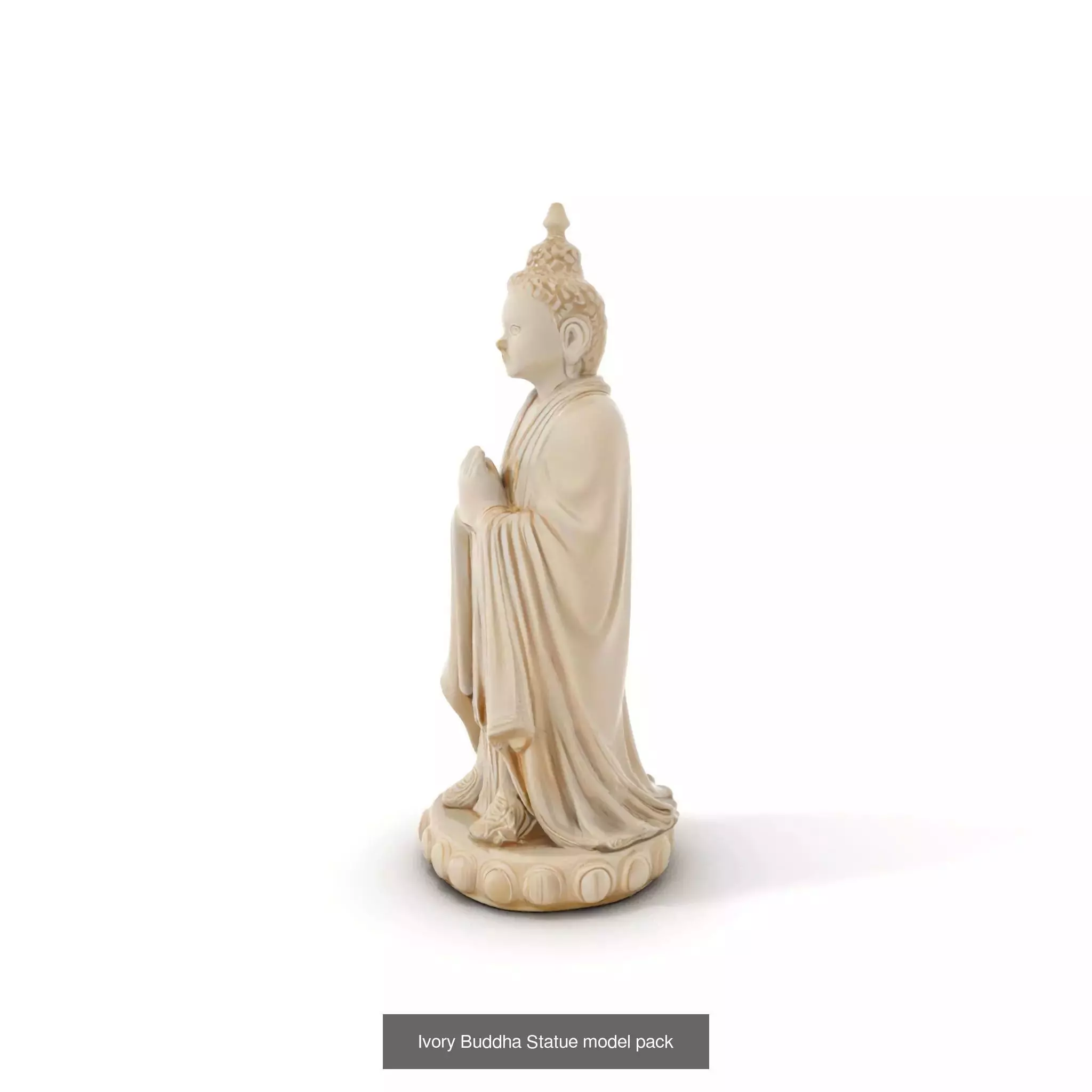 Divine Serenity Statues Pack 3D Model Collection_54