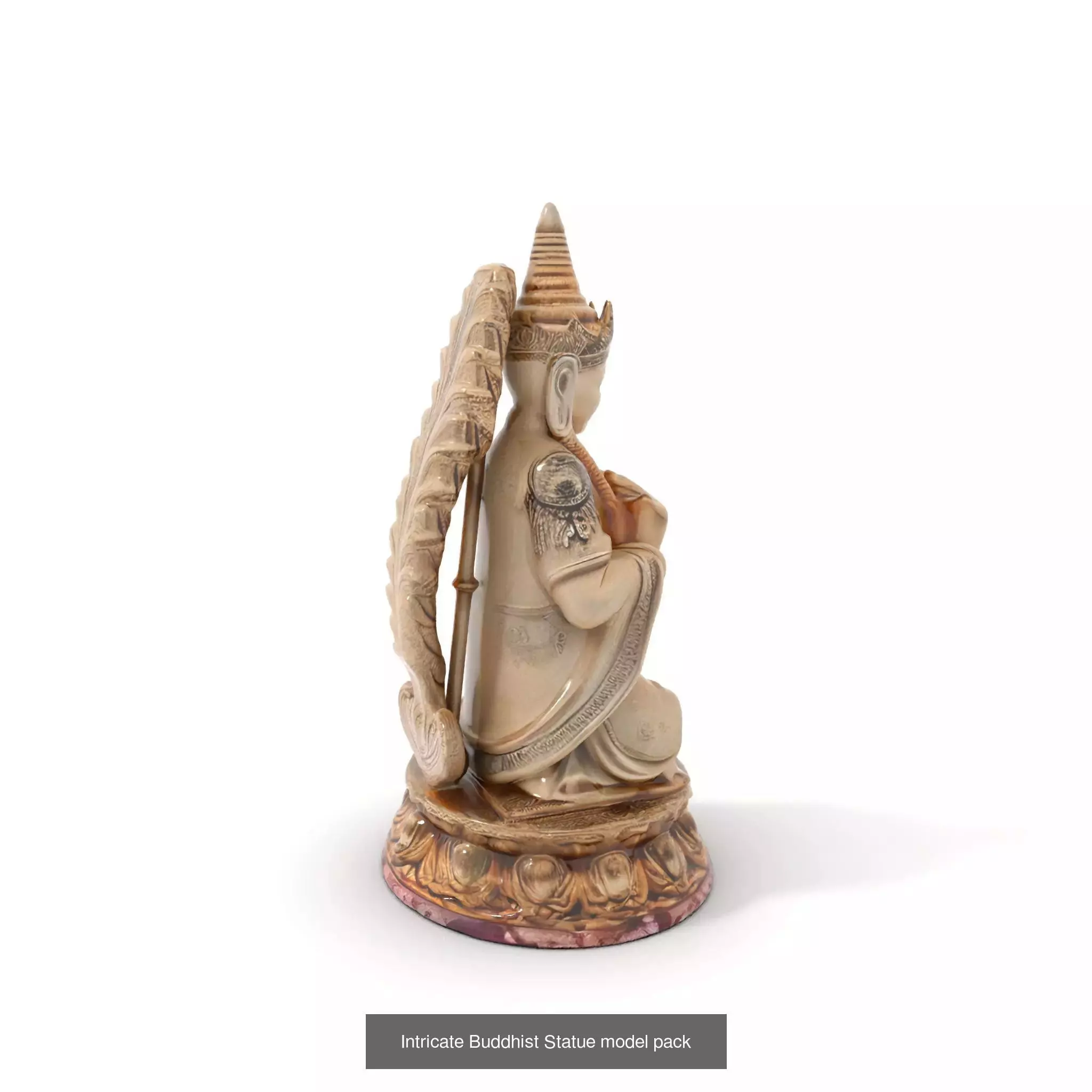 Divine Serenity Statues Pack 3D Model Collection_42