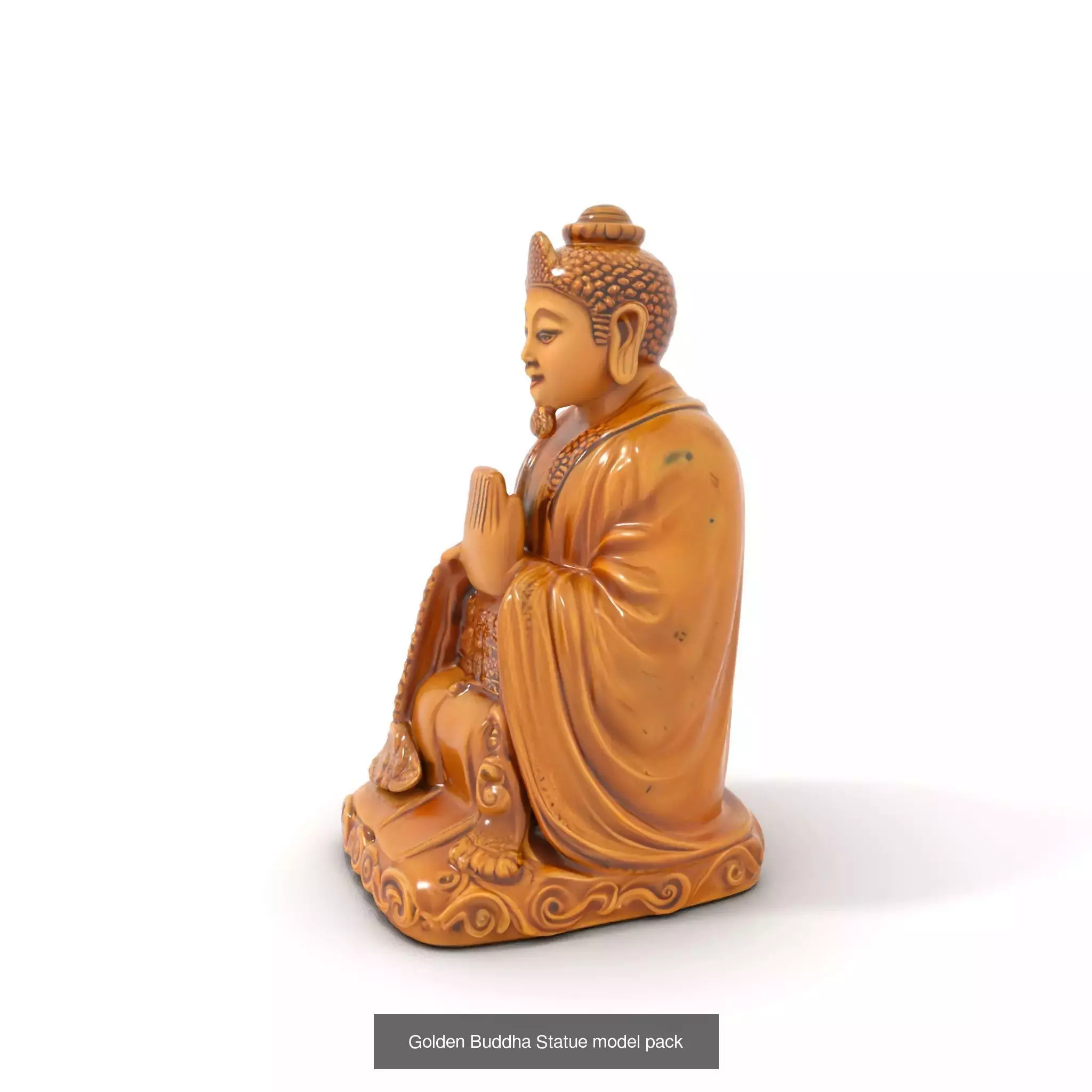 Divine Serenity Statues Pack 3D Model Collection_35