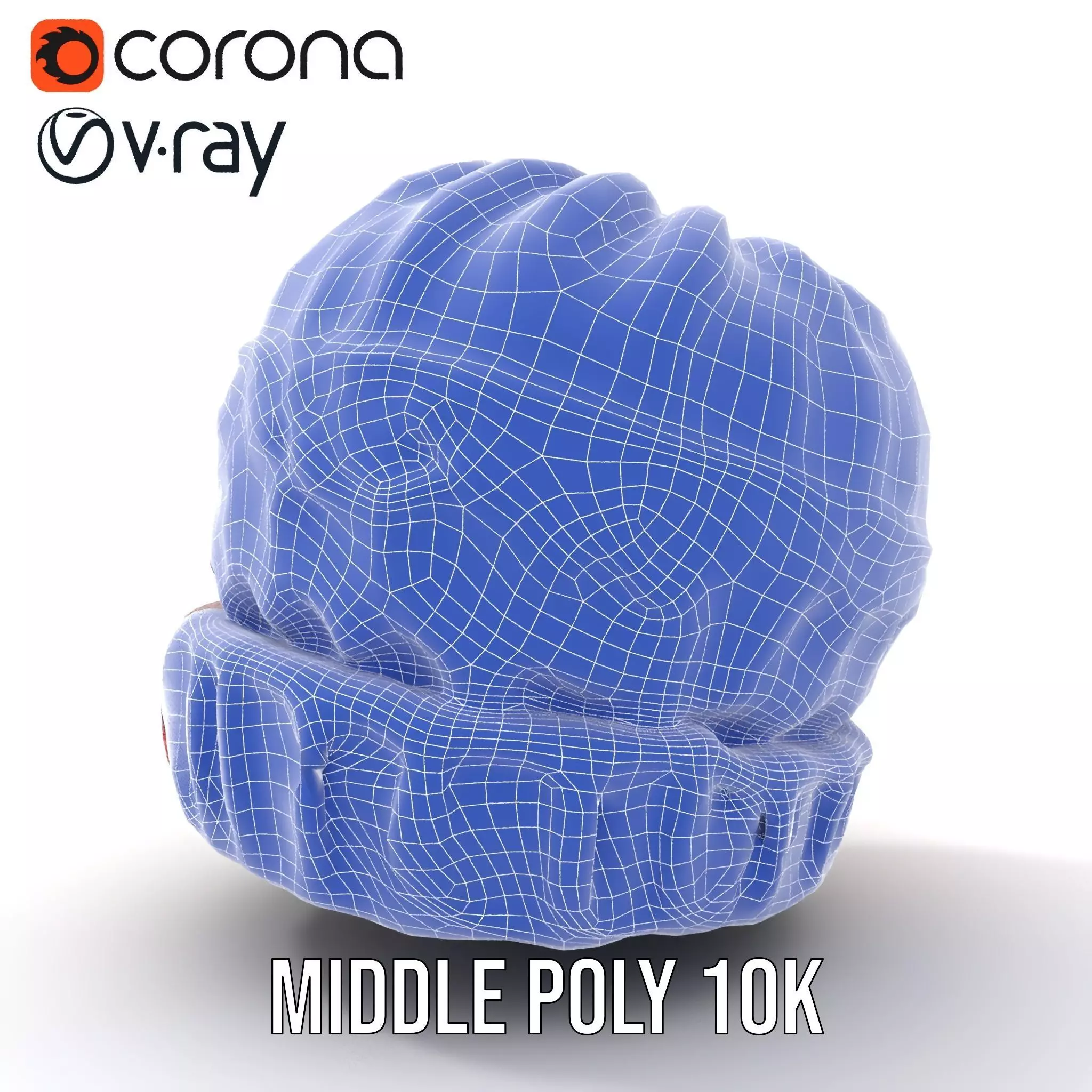 Colorful Knitted Beanie model pack Low-poly 3D model_24