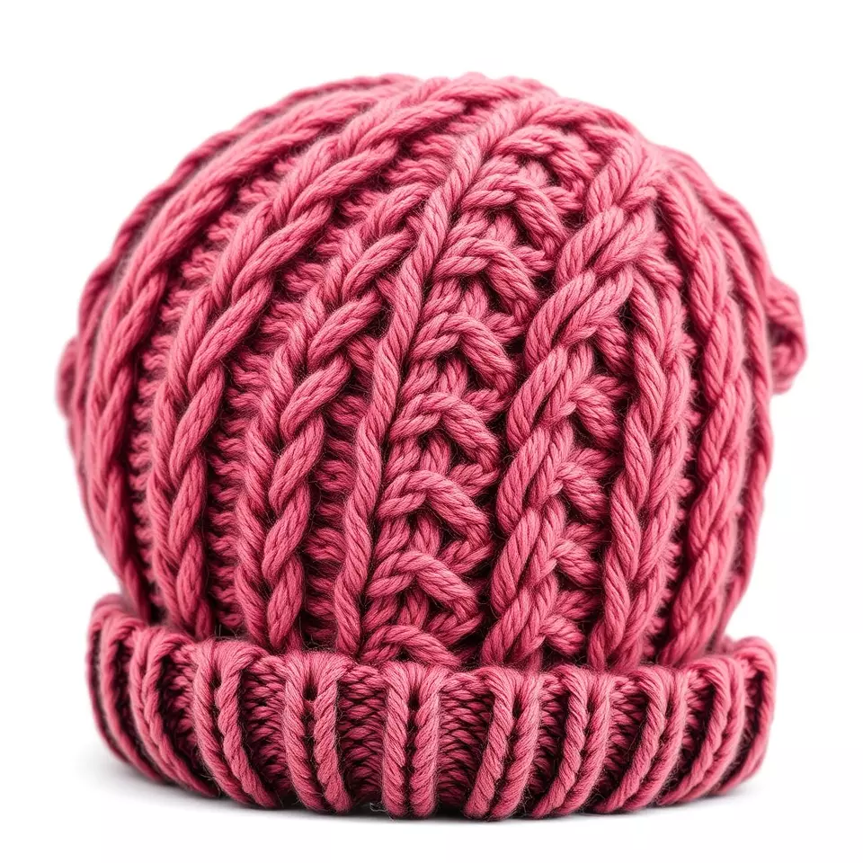 Vibrant Knit Beanie model pack Low-poly 3D model_2