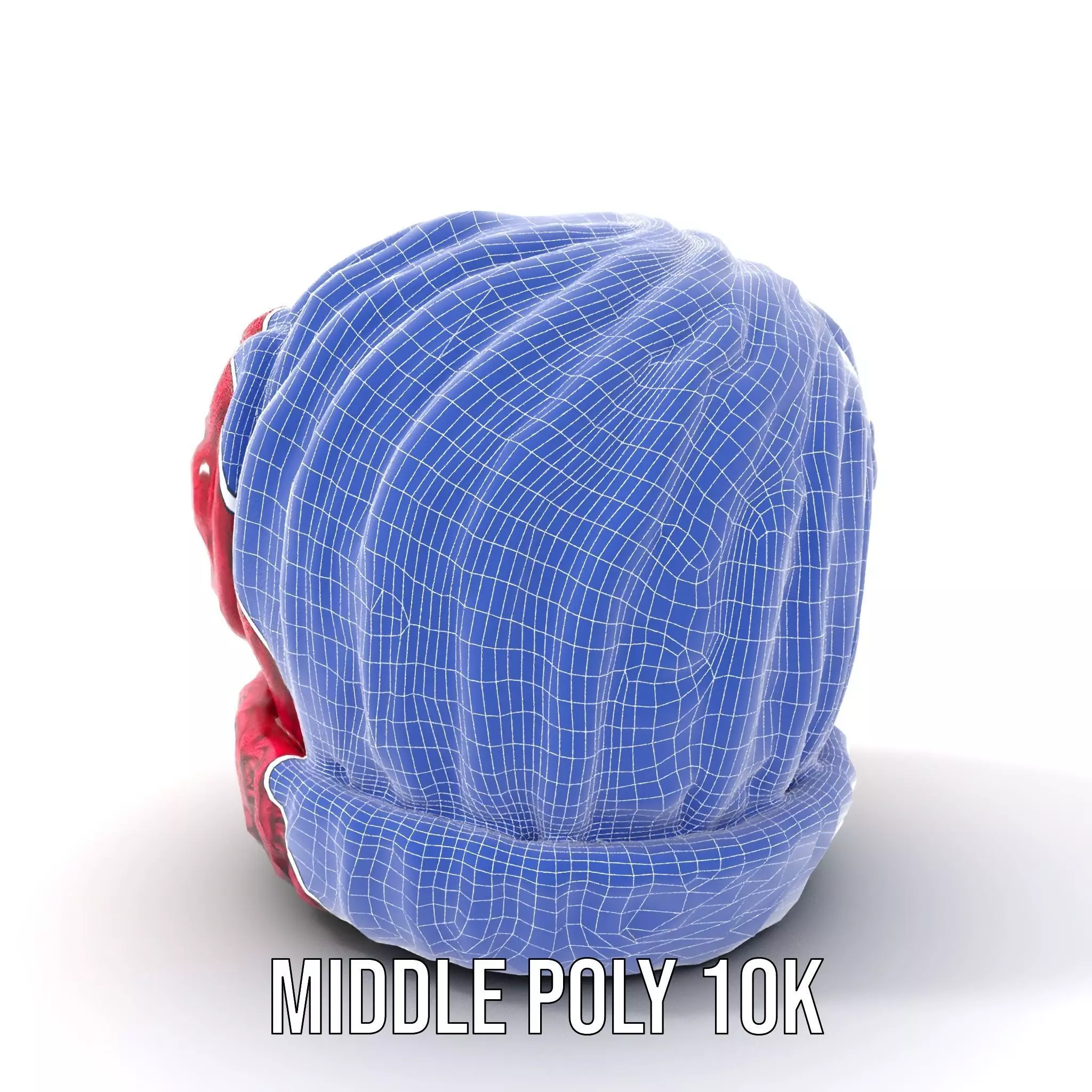 Vibrant Knit Beanie model pack Low-poly 3D model_11
