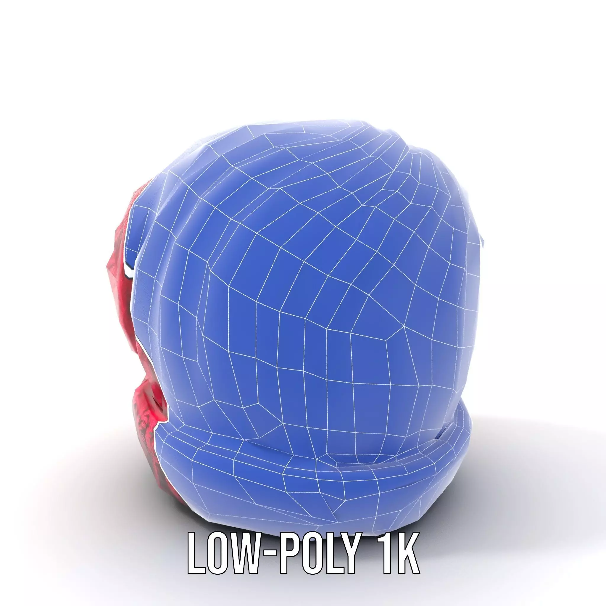 Vibrant Knit Beanie model pack Low-poly 3D model_20