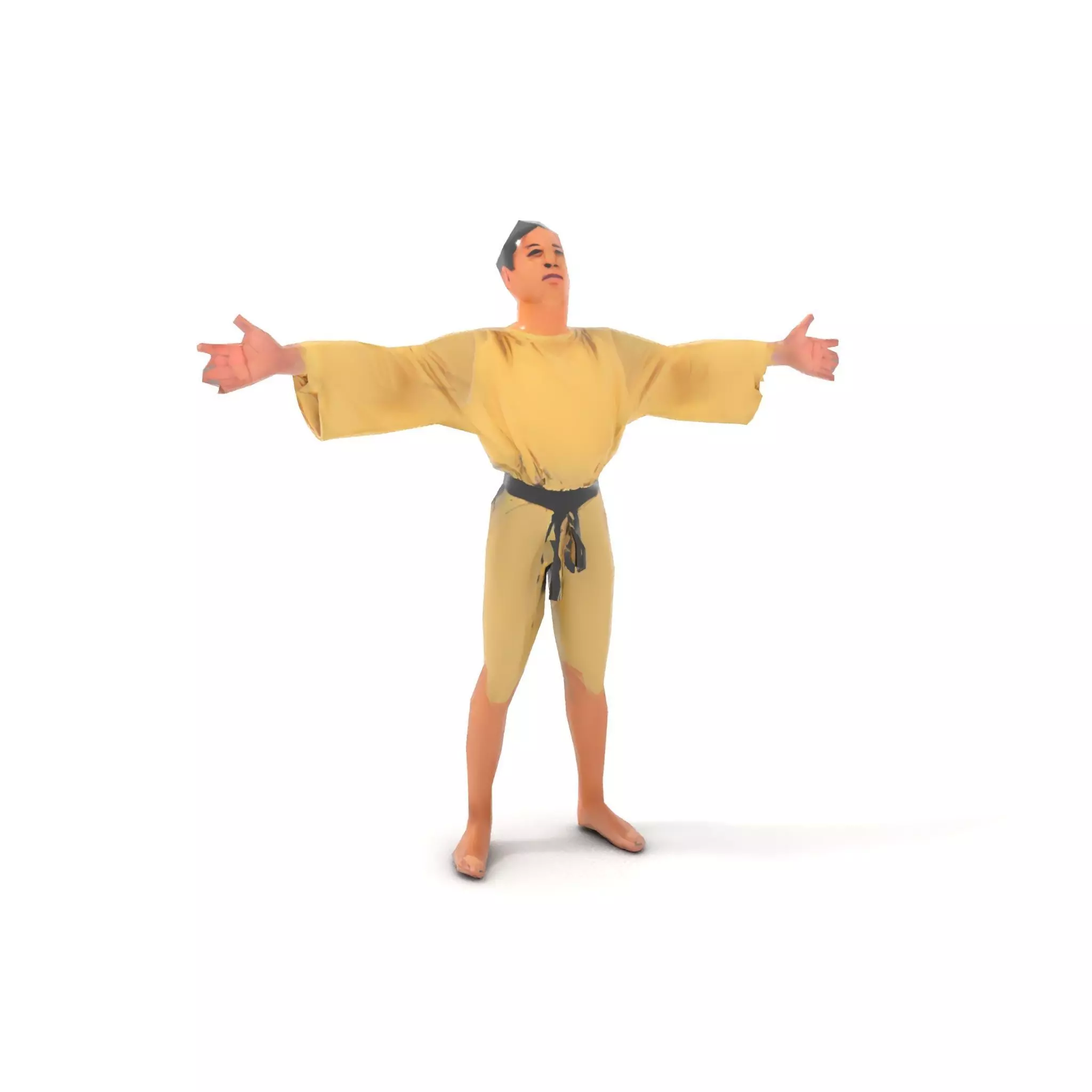 Karate Gi Enthusiast model pack Low-poly 3D model_12