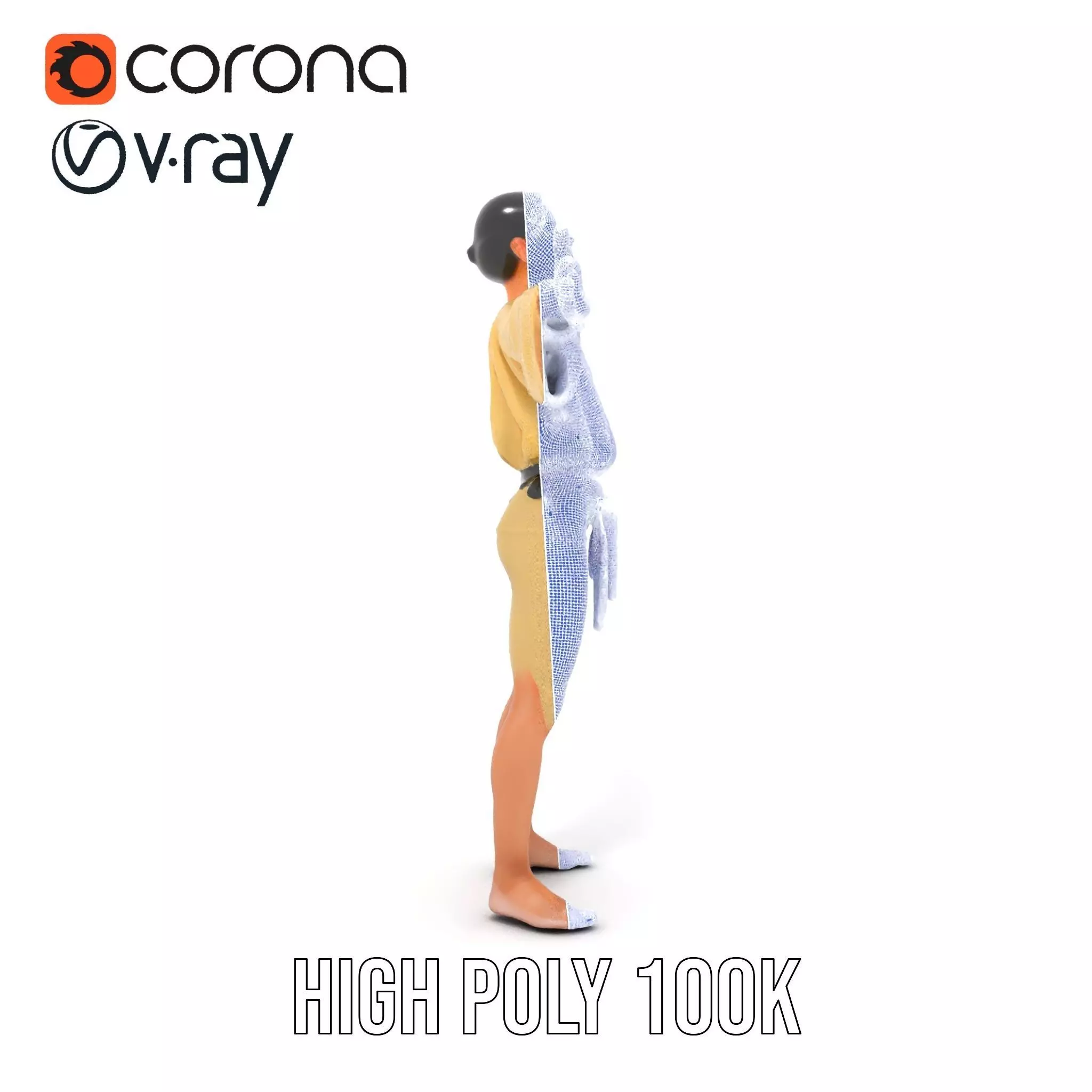 Karate Gi Enthusiast model pack Low-poly 3D model_20