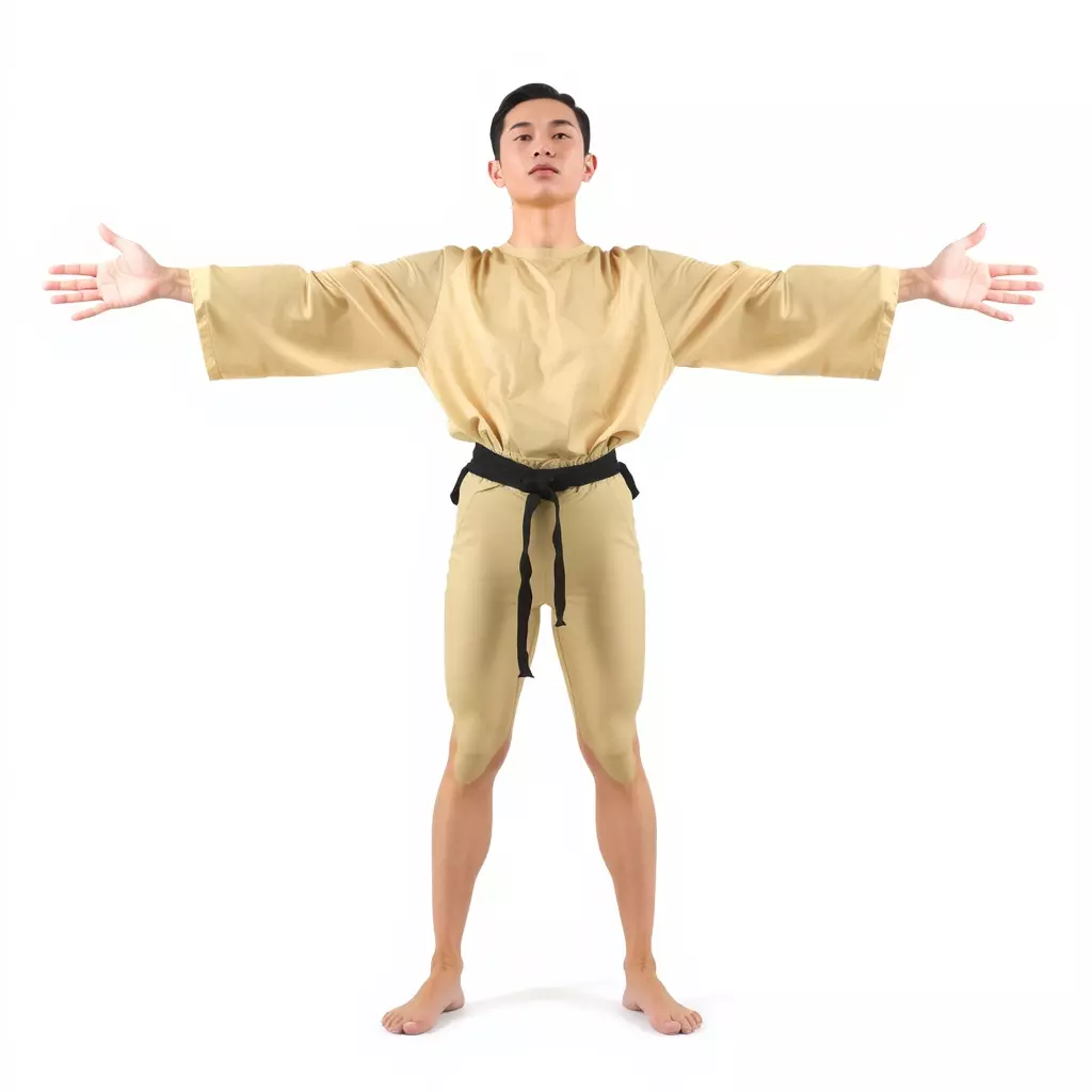 Karate Gi Enthusiast model pack Low-poly 3D model_2
