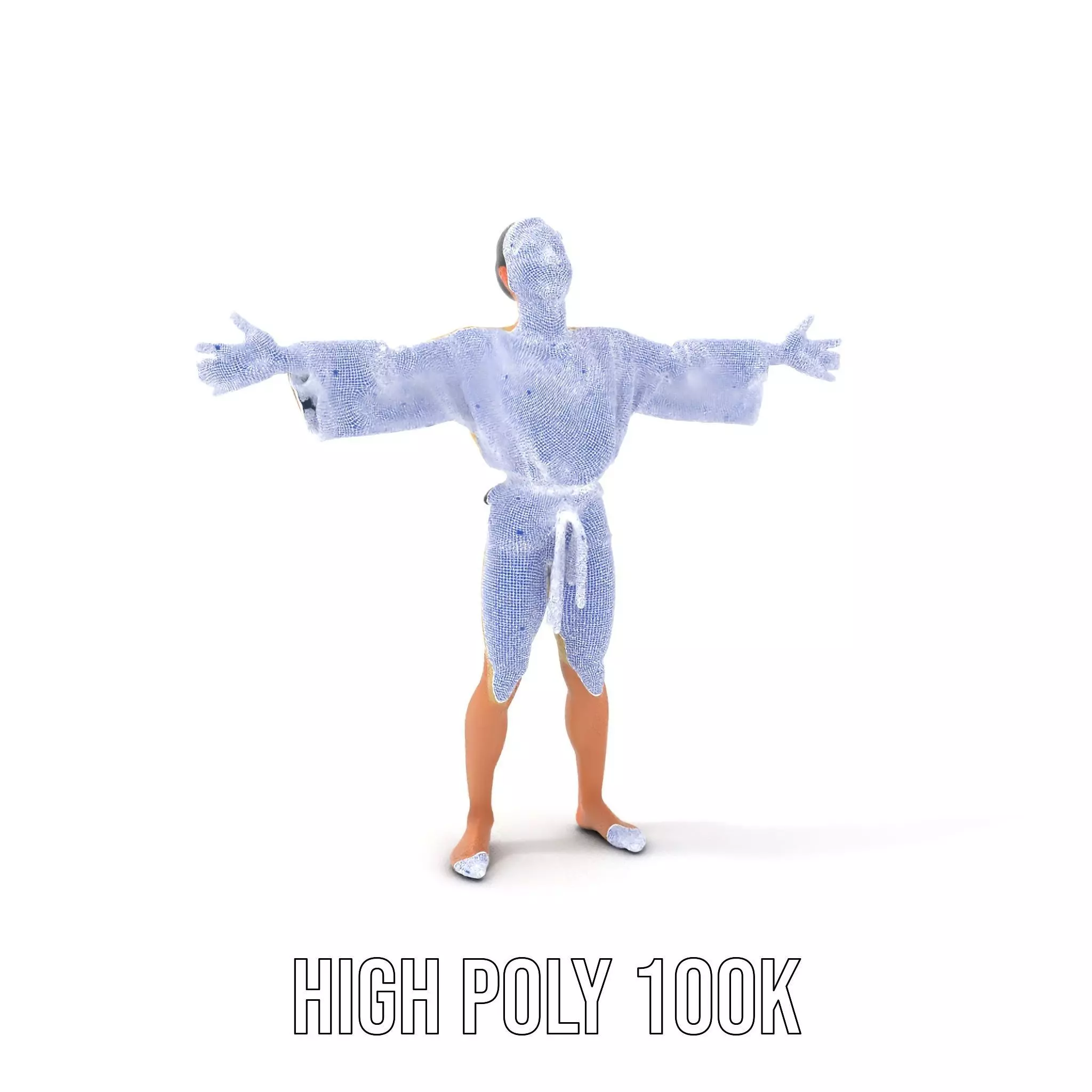 Karate Gi Enthusiast model pack Low-poly 3D model_4