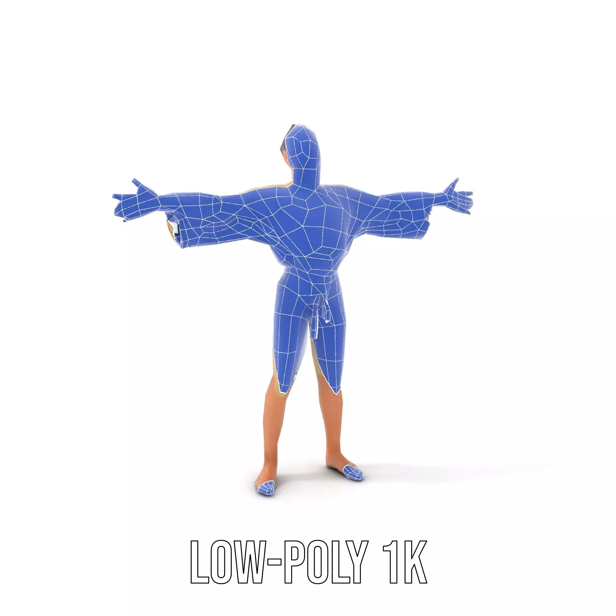 Karate Gi Enthusiast model pack Low-poly 3D model_14