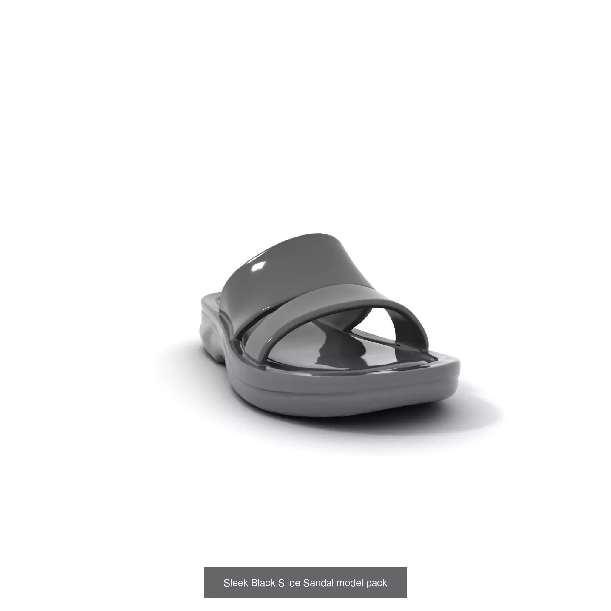 Chic Footwear Models Pack 3D Model Collection_25