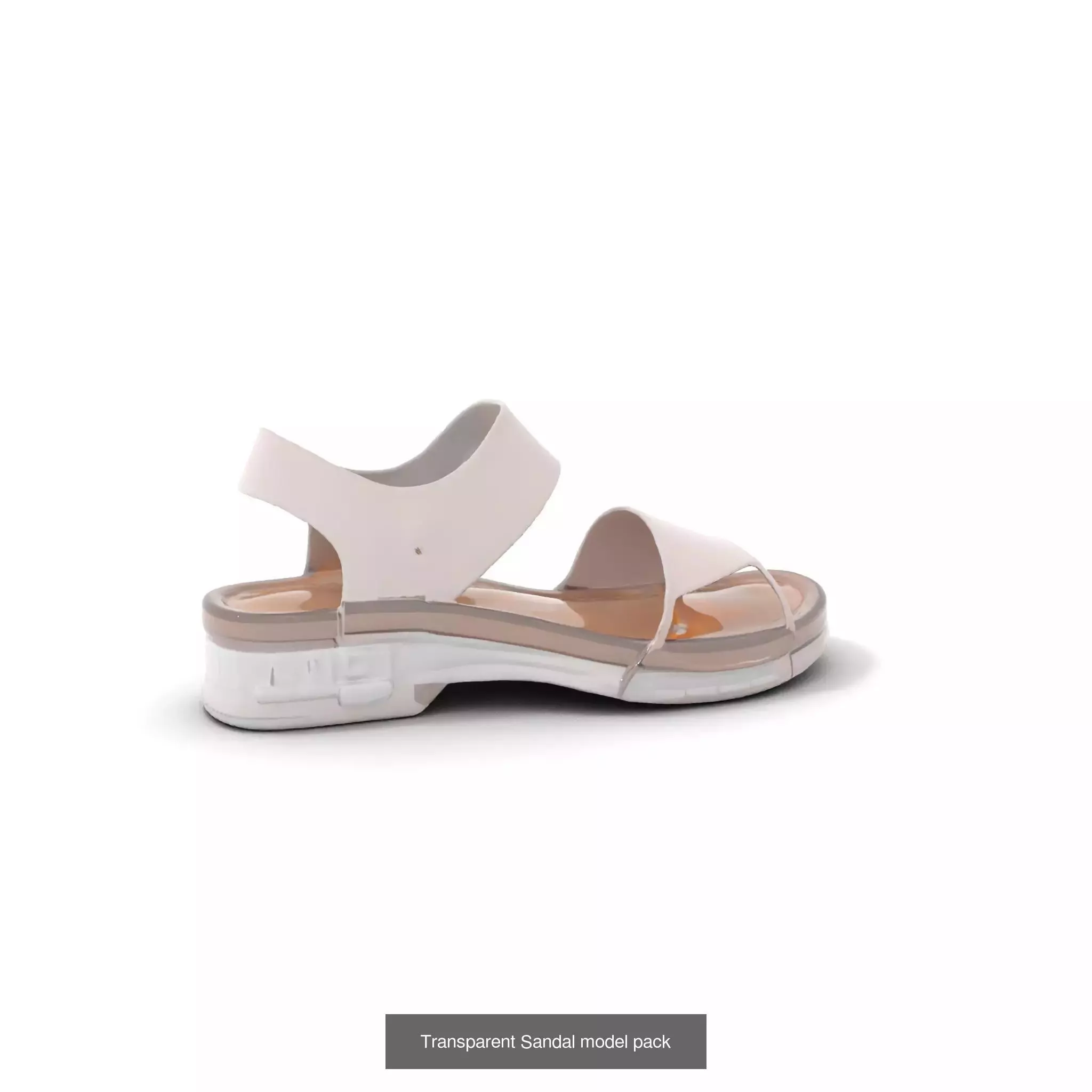 Chic Footwear Models Pack 3D Model Collection_36