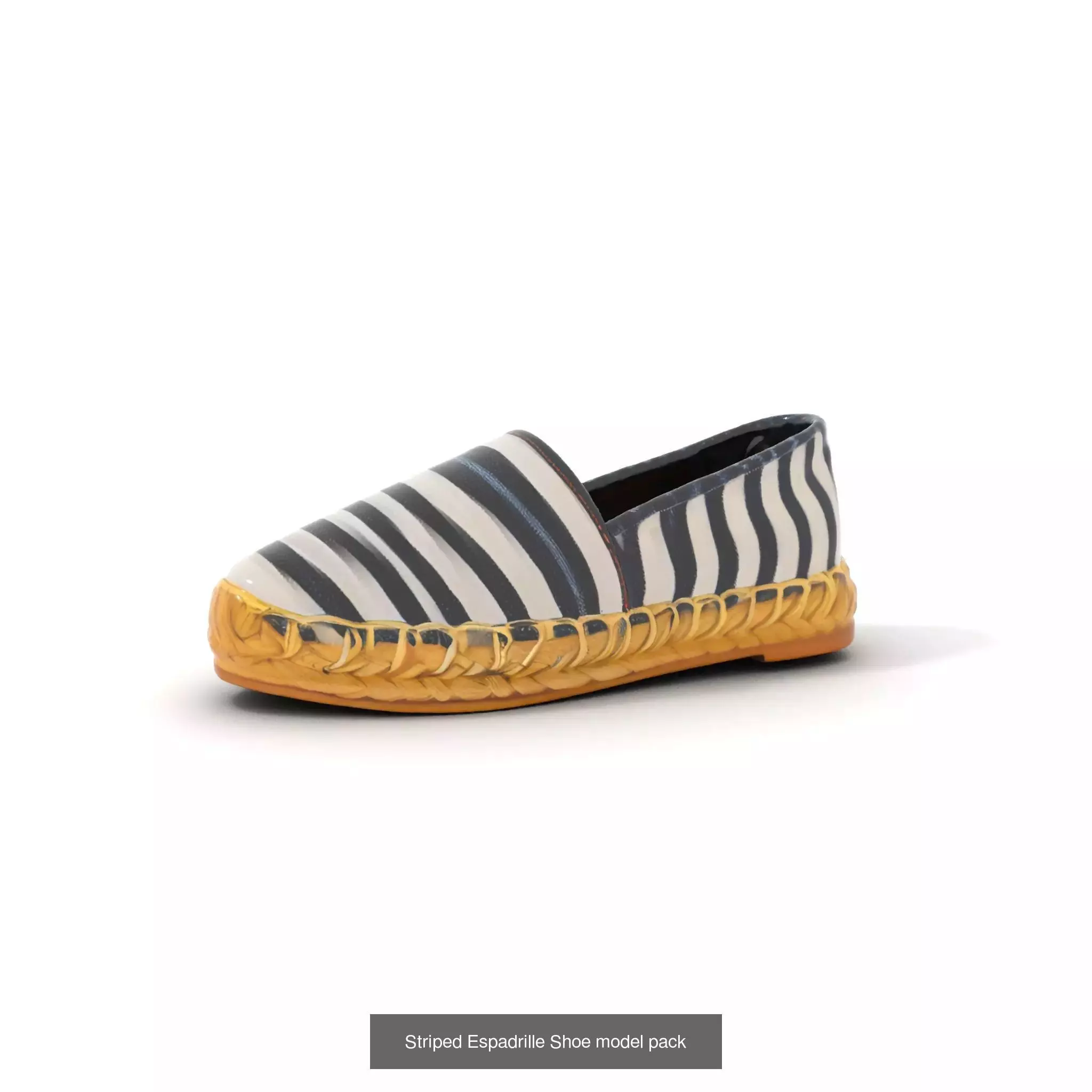 Chic Footwear Models Pack 3D Model Collection_44
