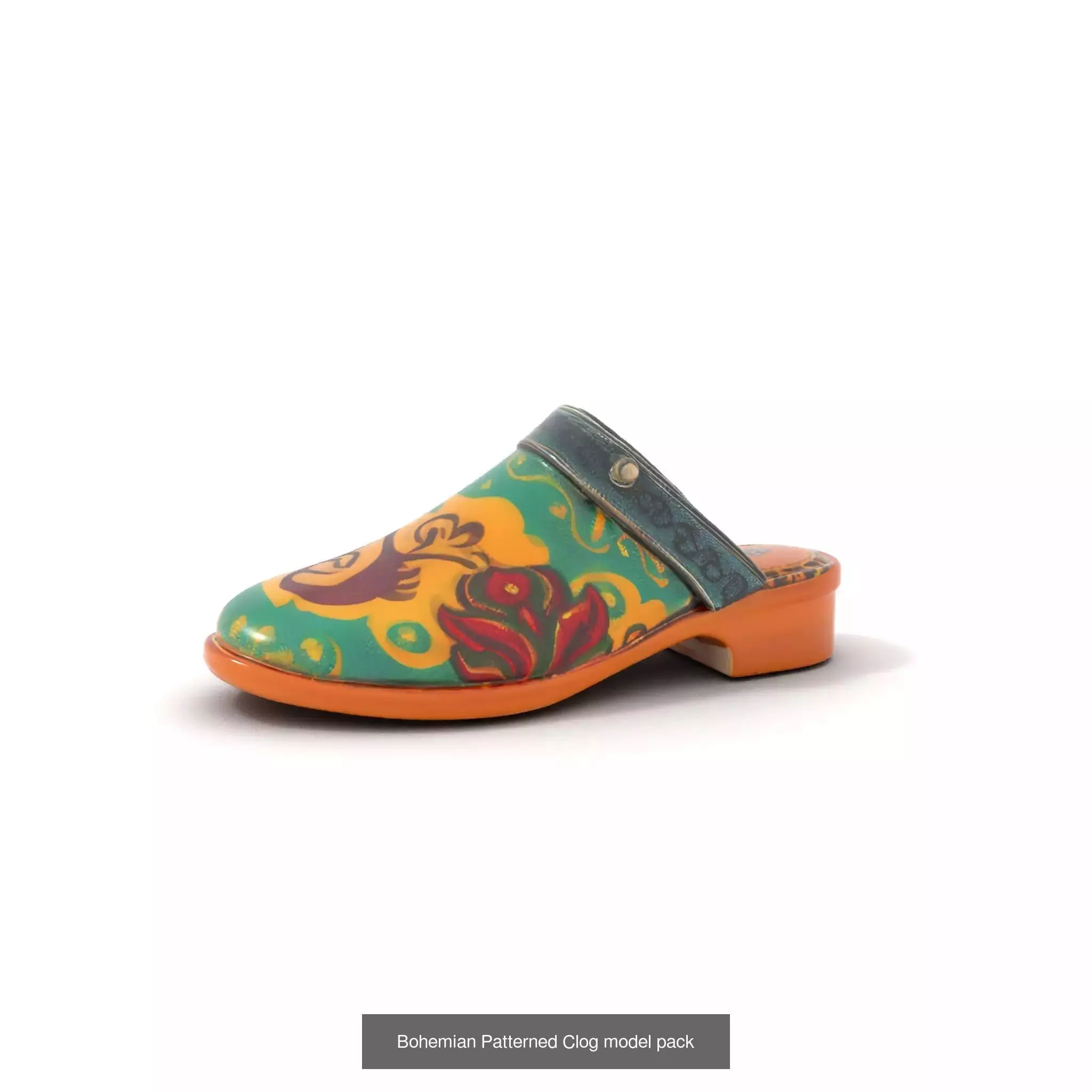 Chic Footwear Models Pack 3D Model Collection_26