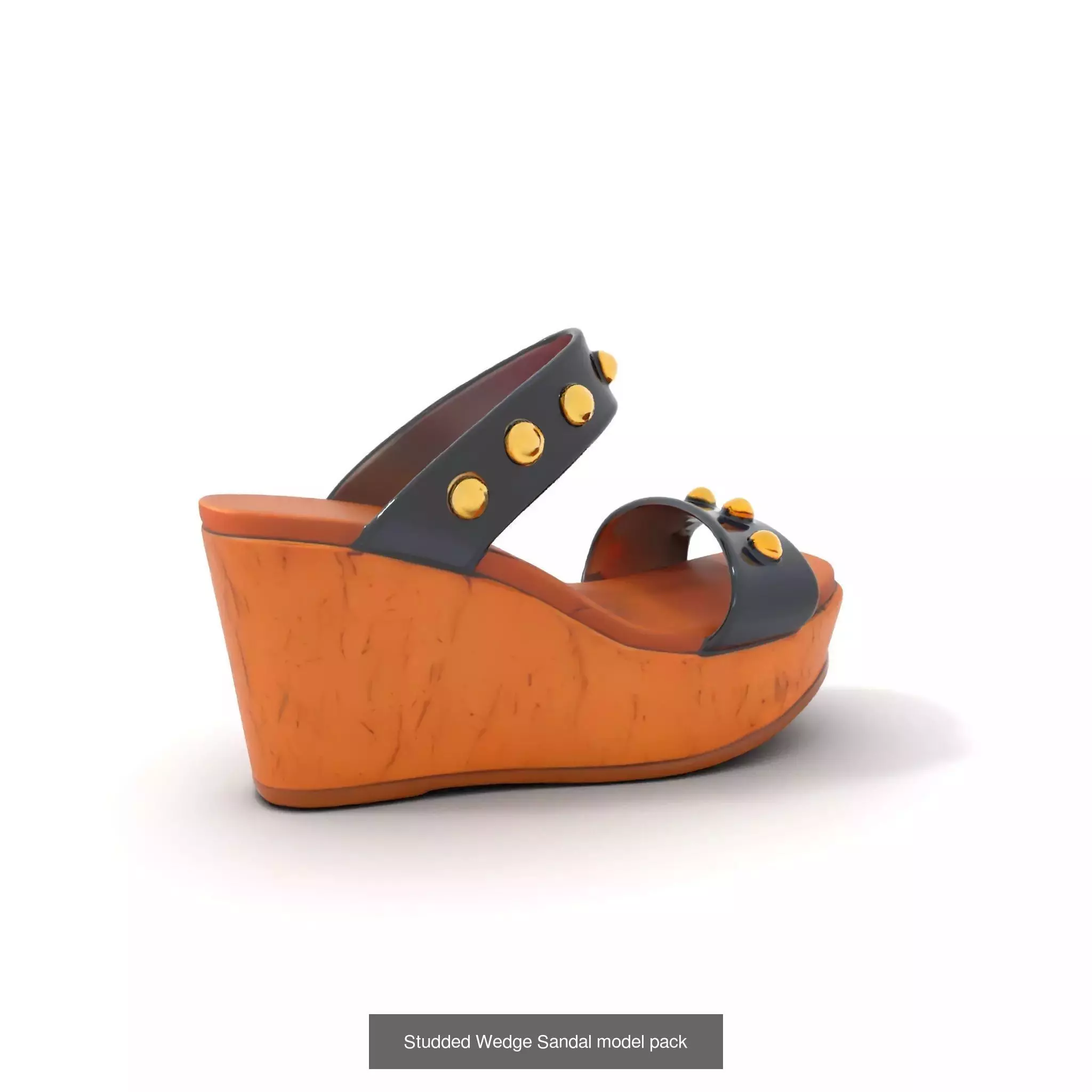 Chic Footwear Models Pack 3D Model Collection_33
