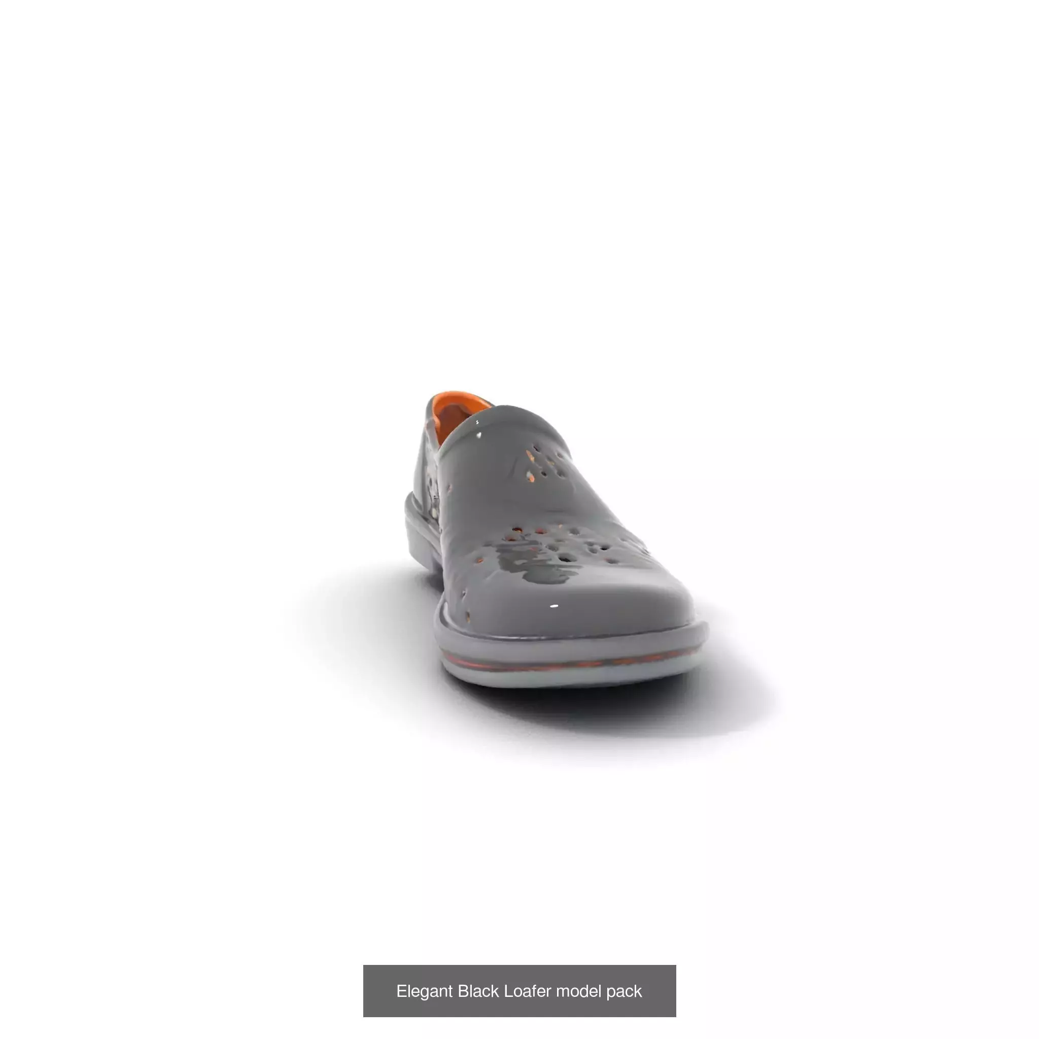 Chic Footwear Models Pack 3D Model Collection_43