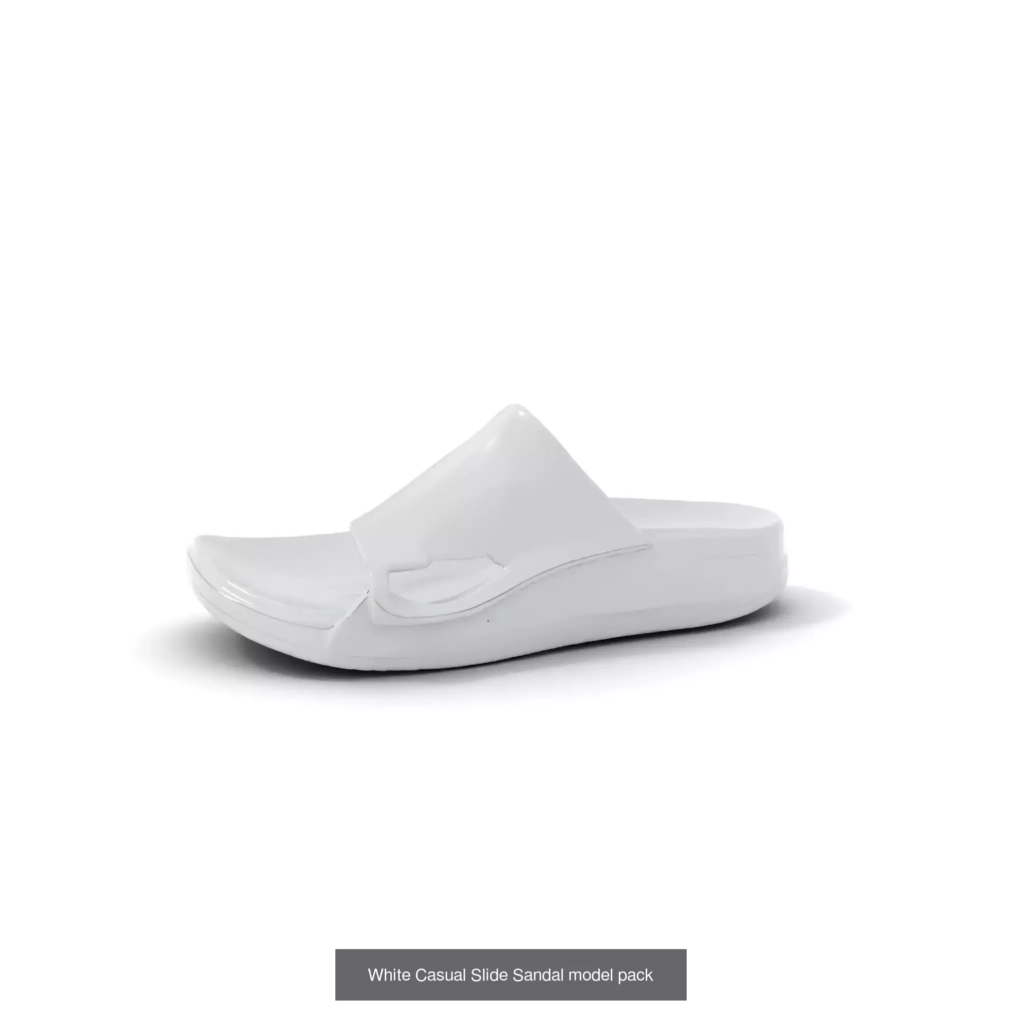 Chic Footwear Models Pack 3D Model Collection_35