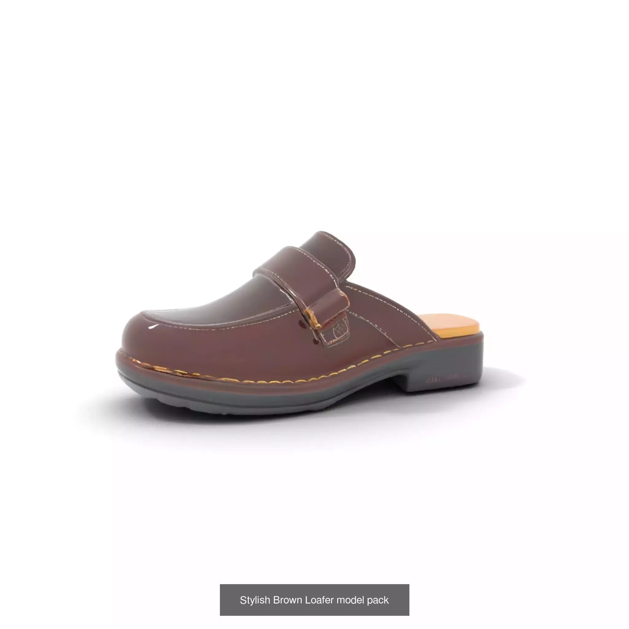 Chic Footwear Models Pack 3D Model Collection_30