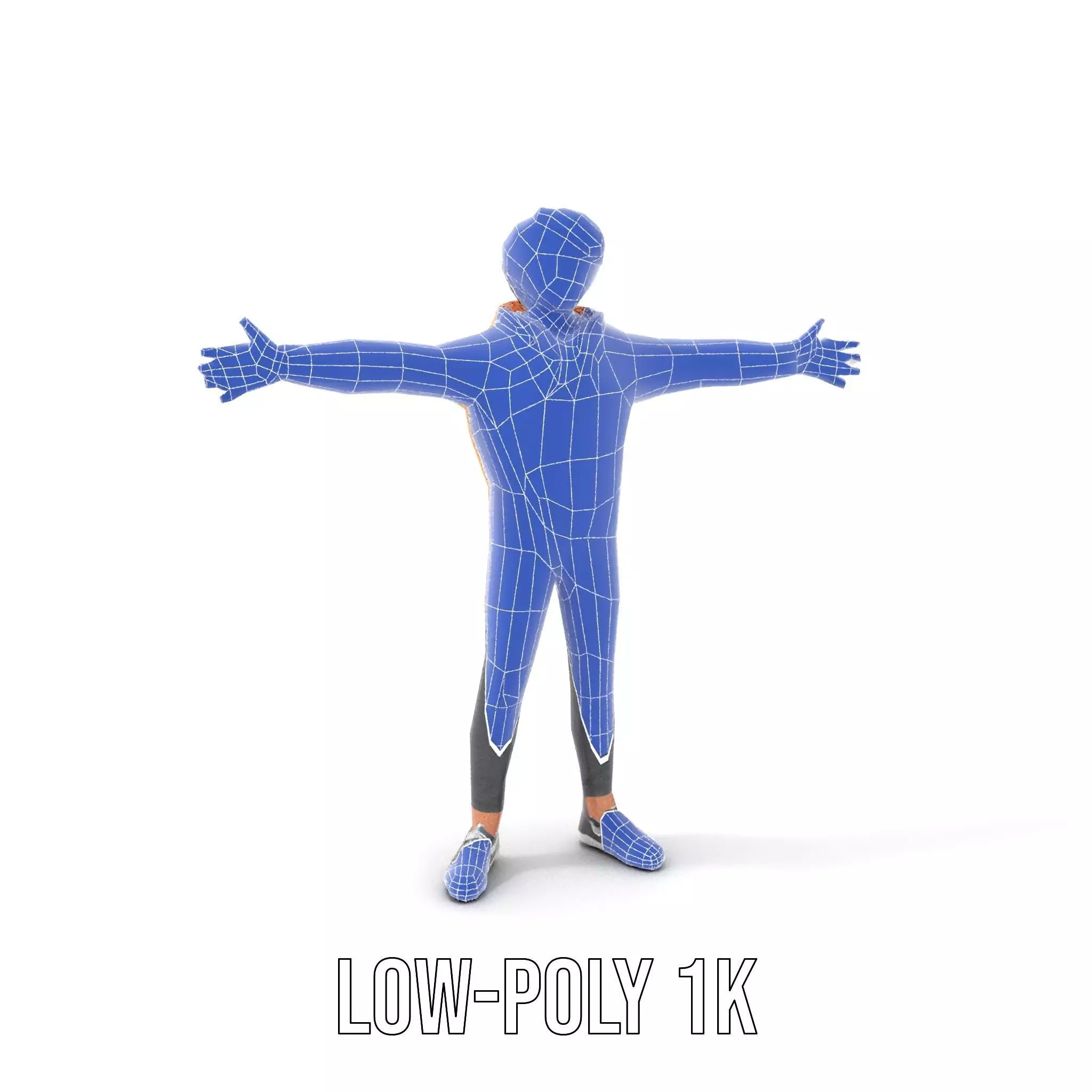 Casual Youth Outfit model pack Low-poly 3D model_14