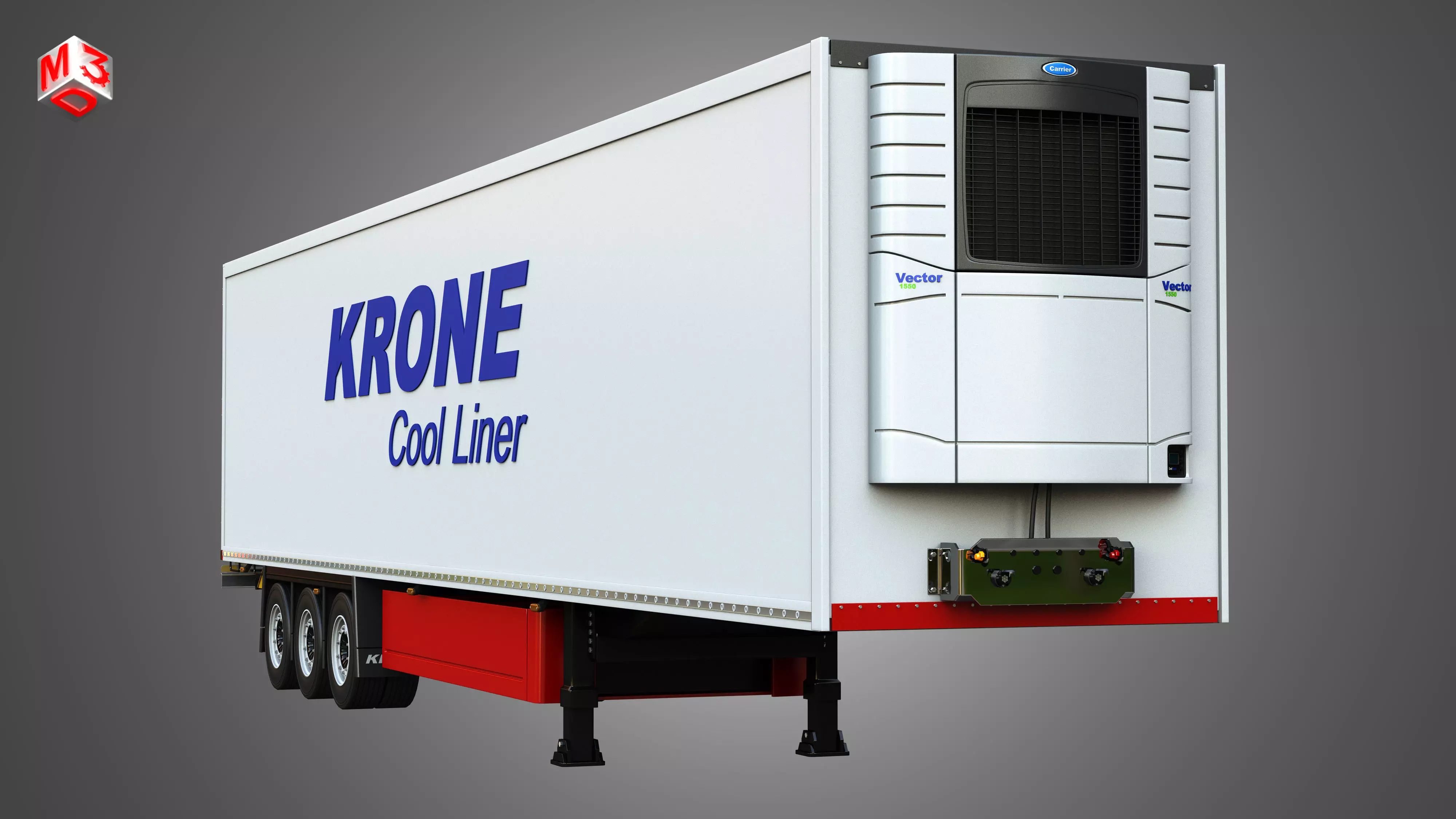 Krone Cool Liner Trailer 3D model_12