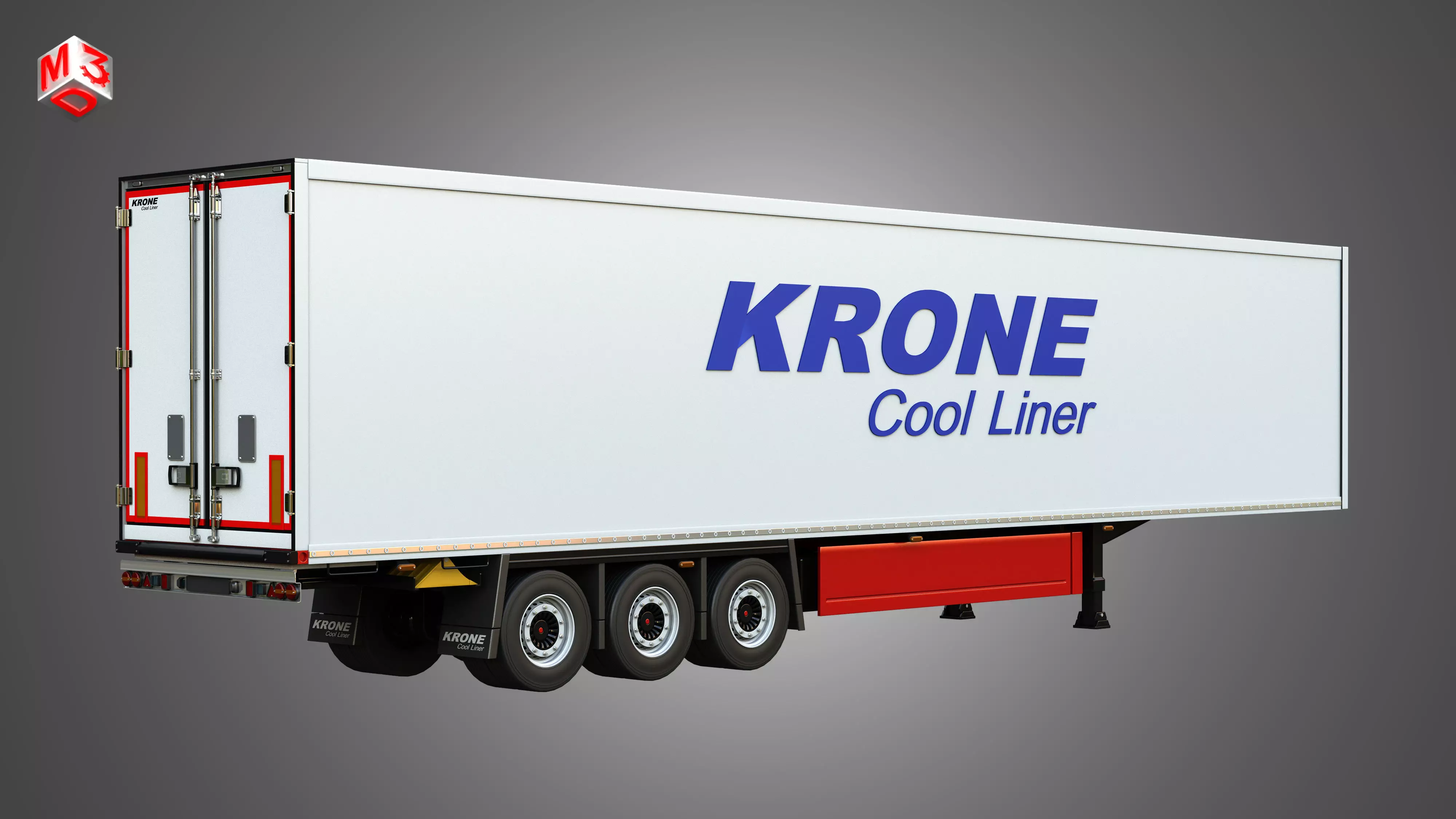 Krone Cool Liner Trailer 3D model_1