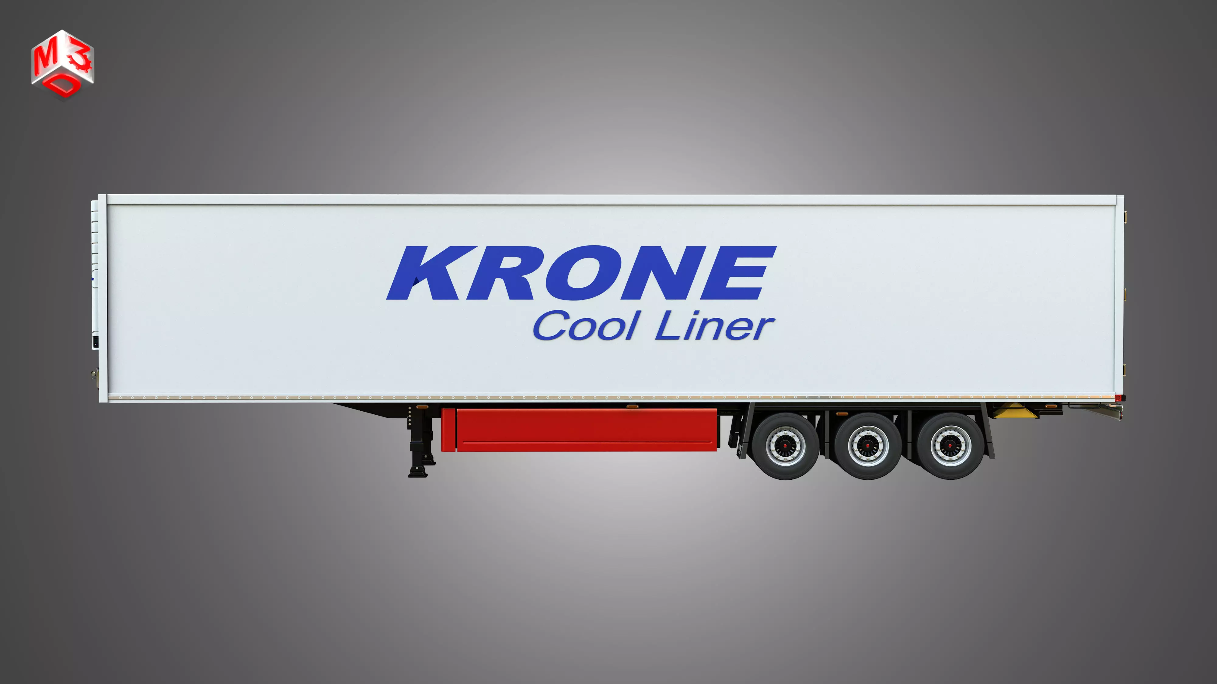 Krone Cool Liner Trailer 3D model_4