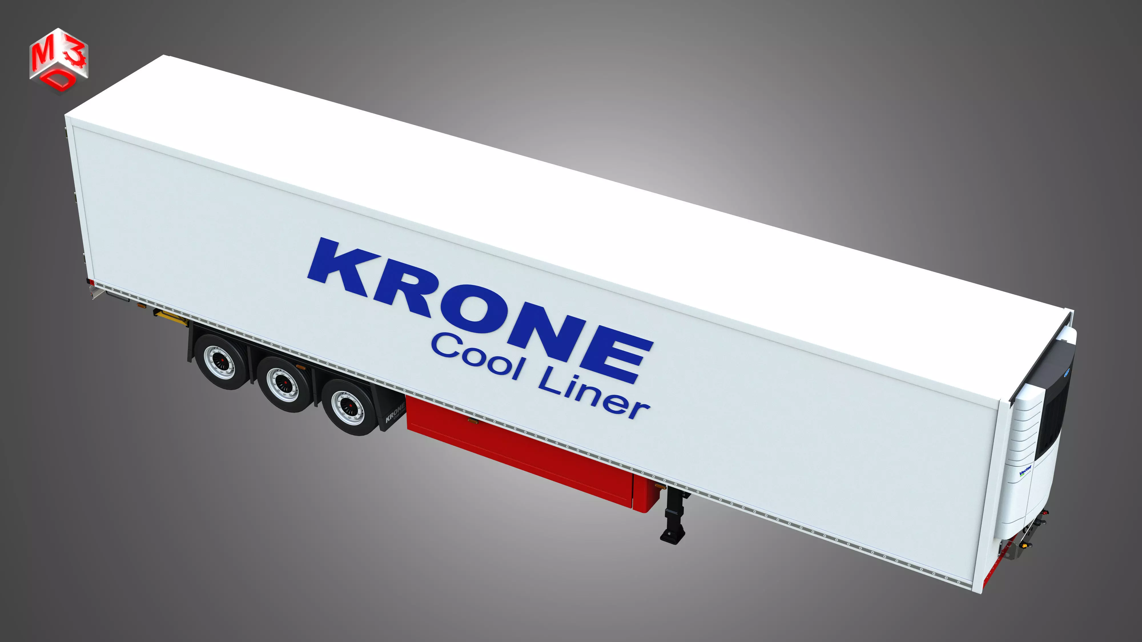 Krone Cool Liner Trailer 3D model_20