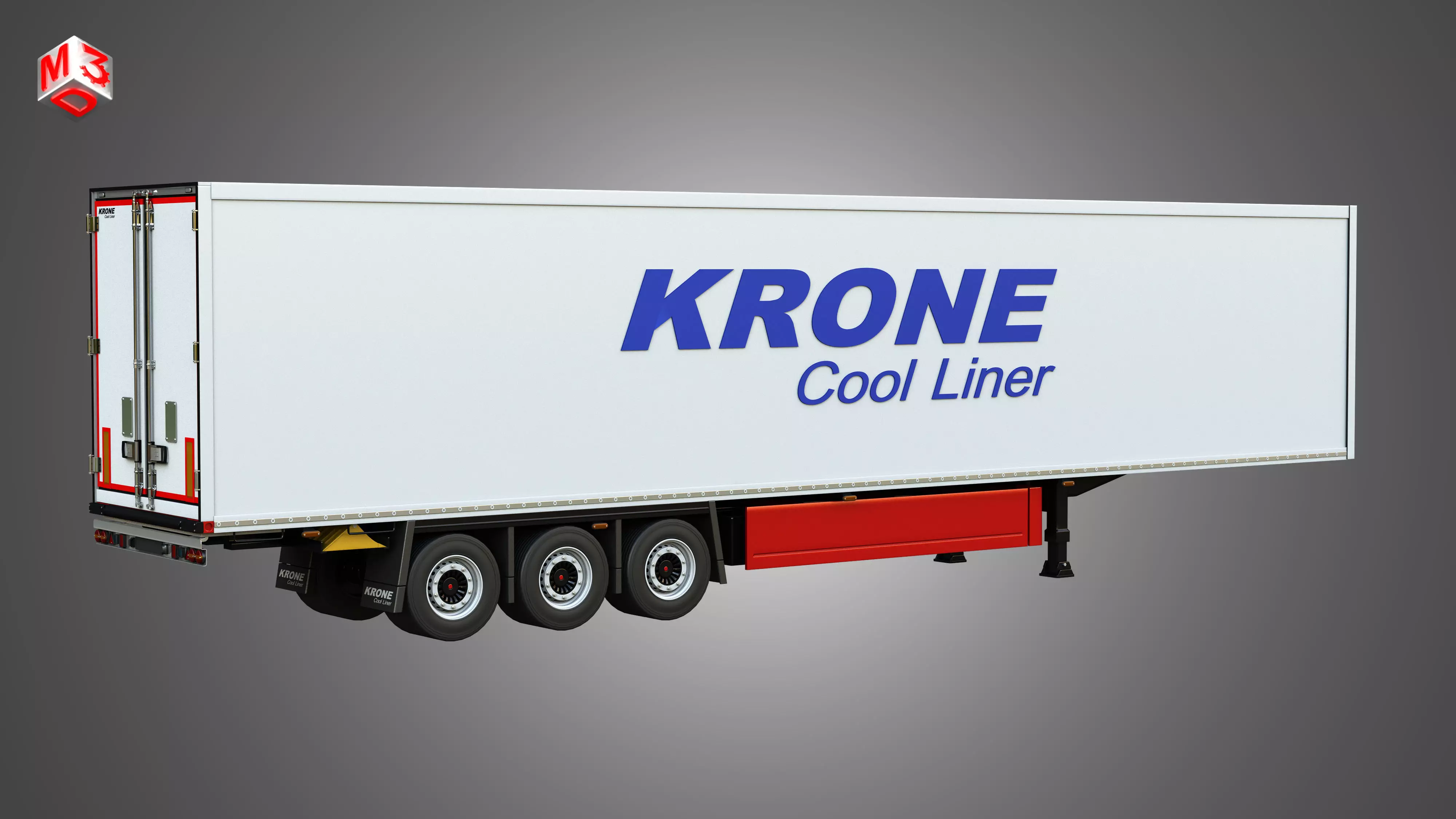 Krone Cool Liner Trailer 3D model_15