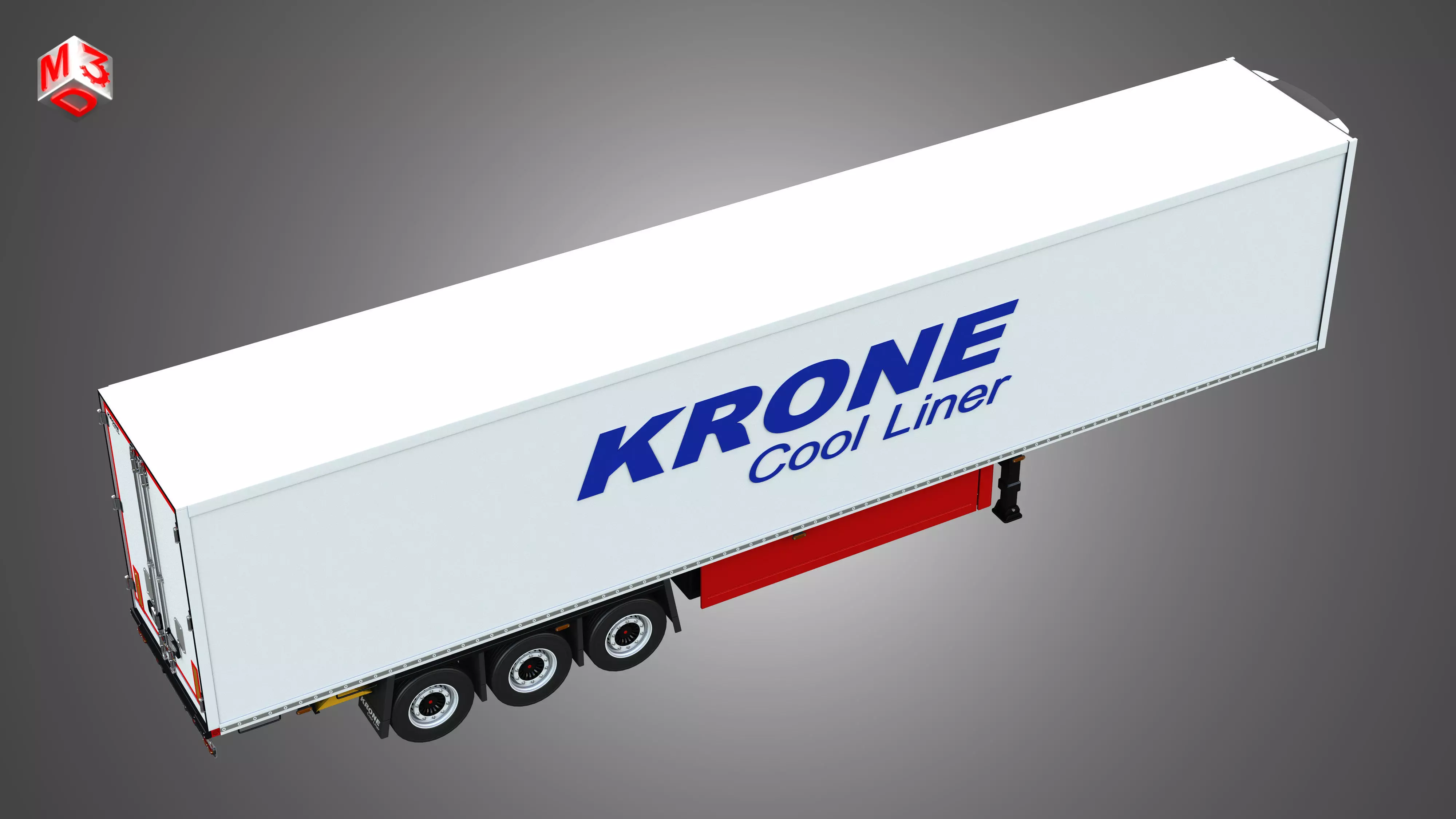 Krone Cool Liner Trailer 3D model_19