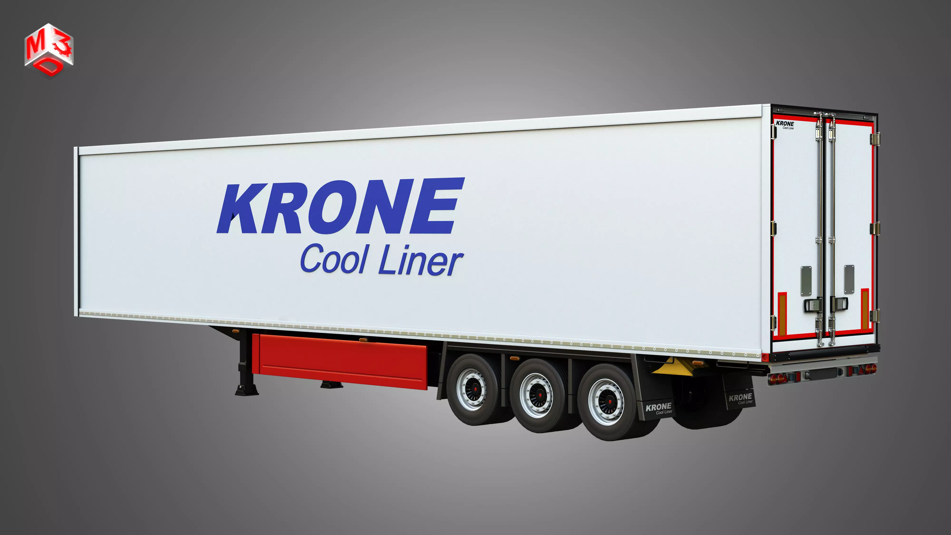 Krone Cool Liner Trailer 3D model_3