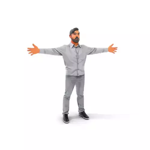 Casual Male Outfit model pack