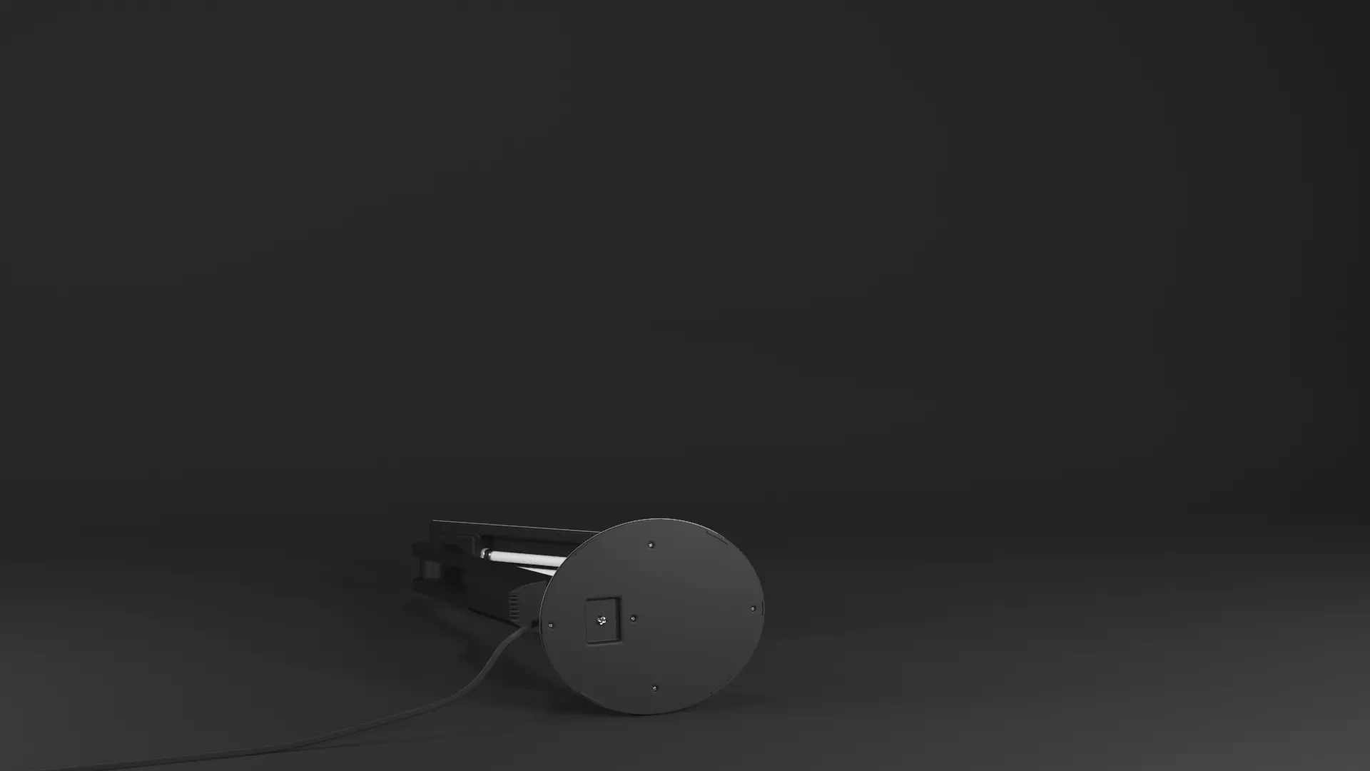 Office Table Lamp 3D model_6