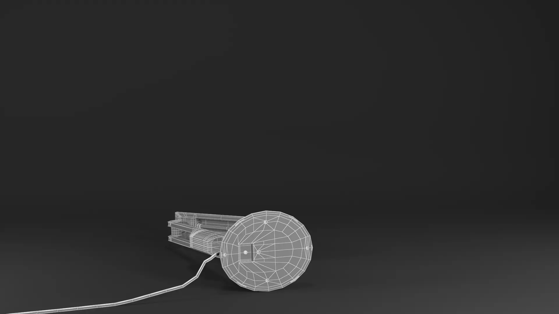 Office Table Lamp 3D model_13