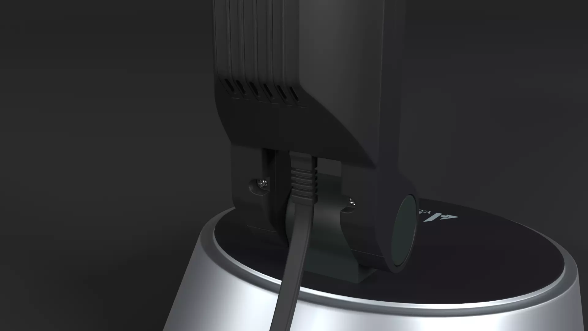 Office Table Lamp 3D model_4