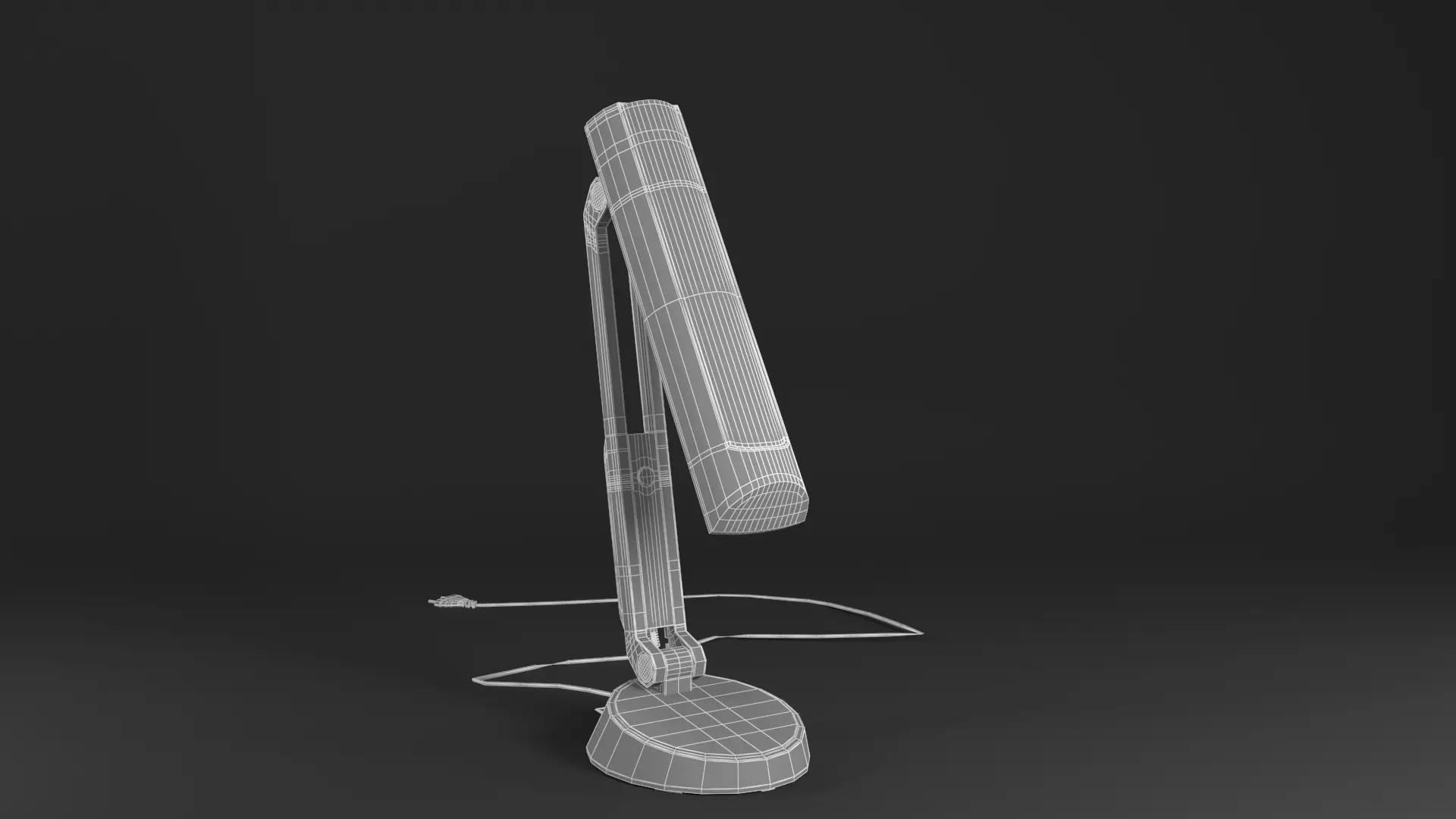 Office Table Lamp 3D model_8
