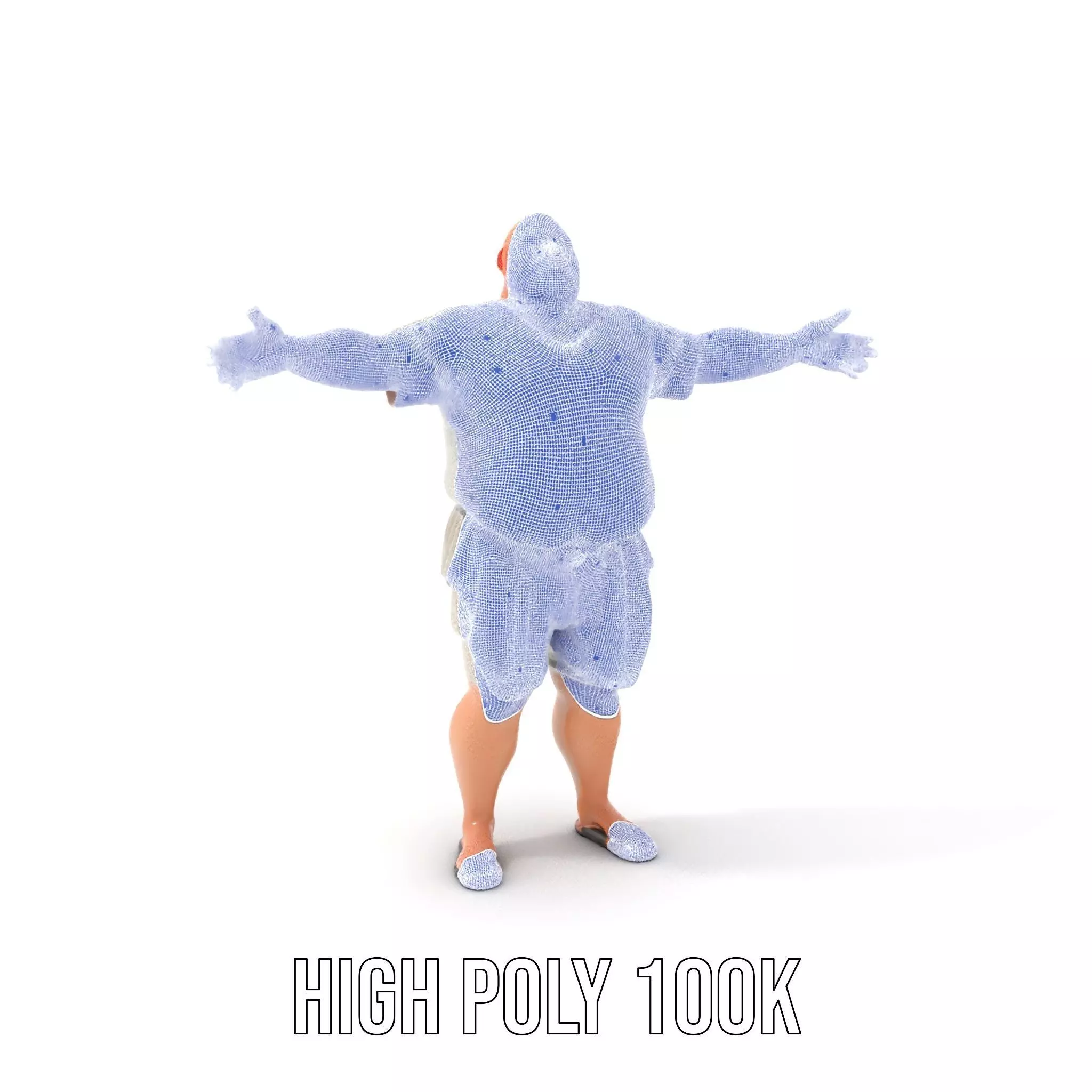 Casual Attire Male model pack Low-poly 3D model_4