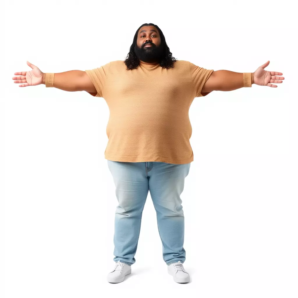 Casual Denim Outfit model pack Low-poly 3D model_2