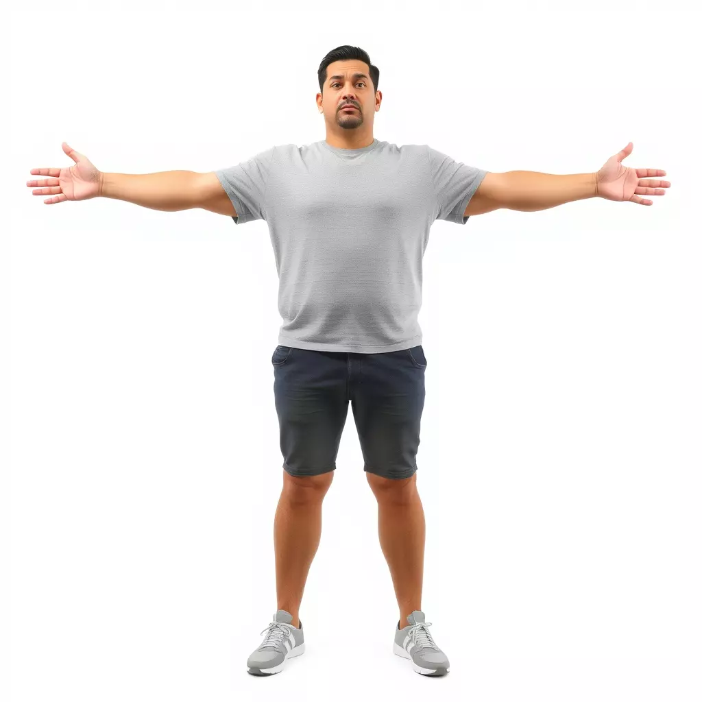 Casual Male Character model pack Low-poly 3D model_2