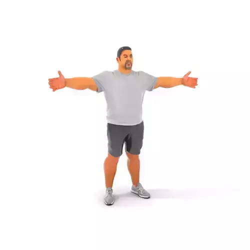 Casual Male Character model pack Low-poly 3D model