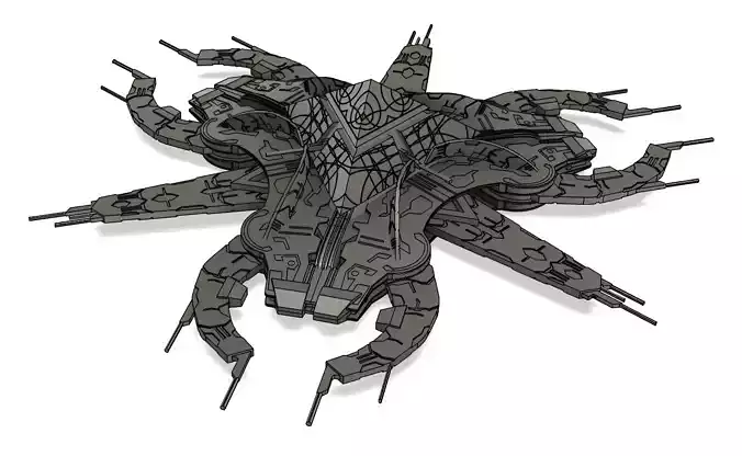 Goauld Shutak Class Mothership