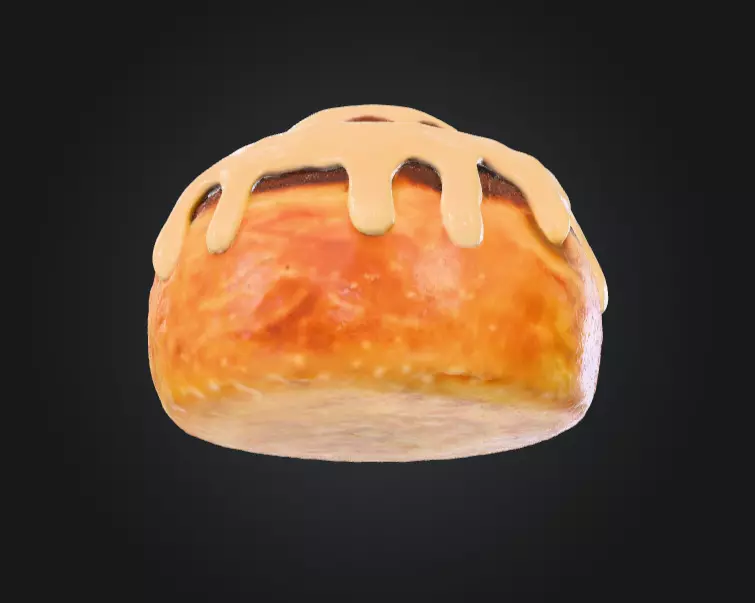 Cinnamon Delight Low-poly 3D model_10