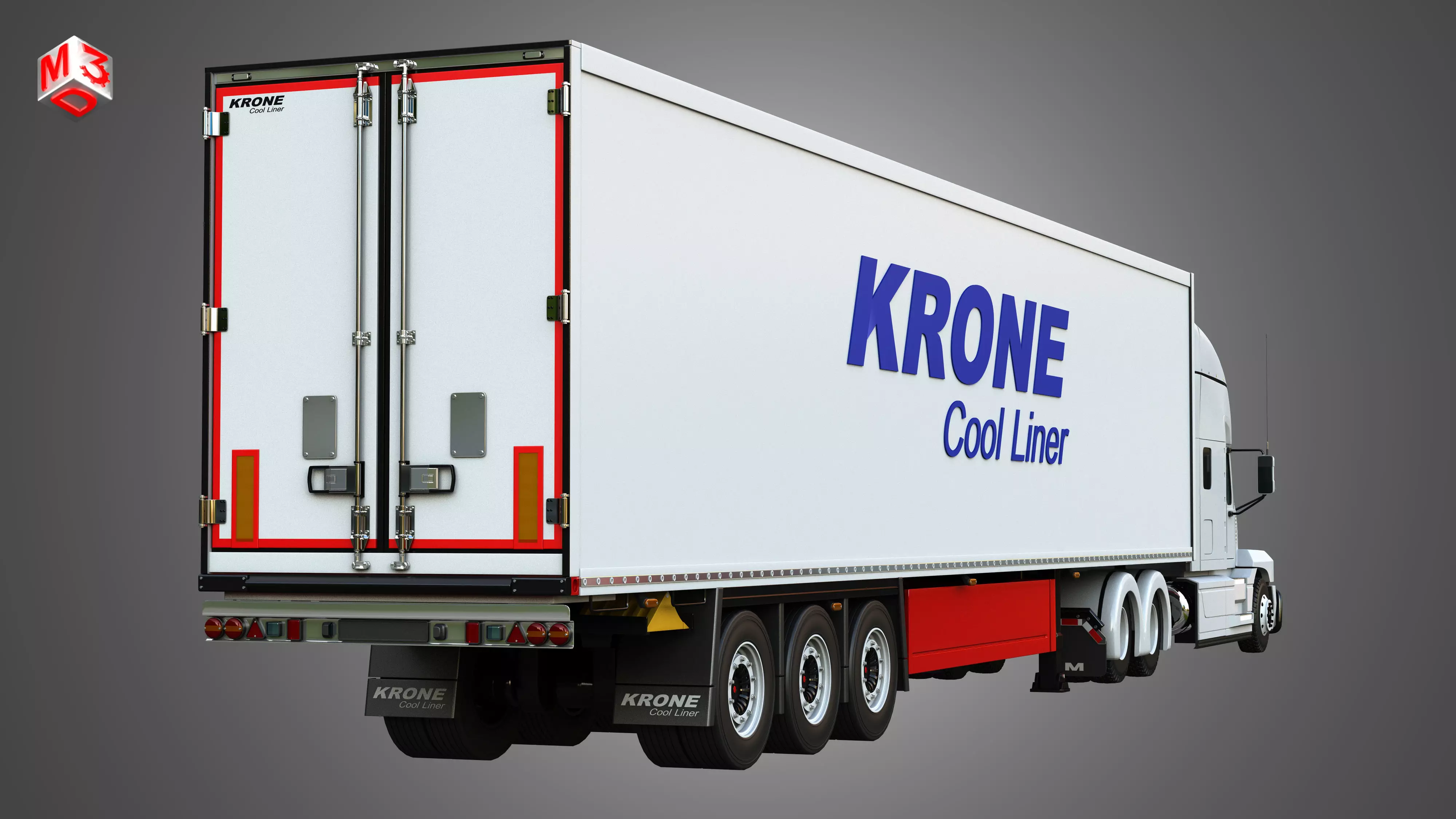 Anthem 64T Custom Sport Truck with Krone Trailer 3D model_11