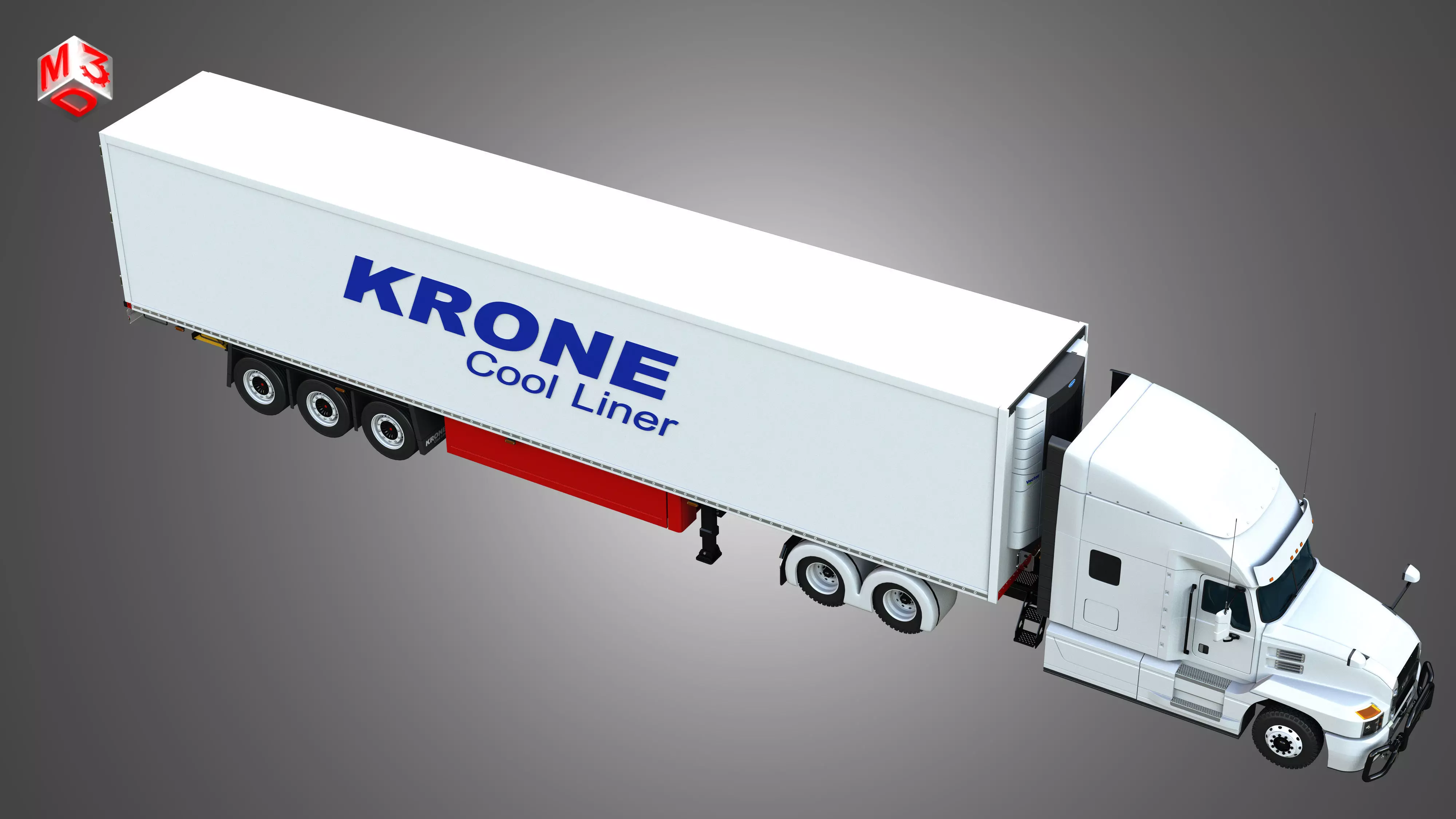Anthem 64T Custom Sport Truck with Krone Trailer 3D model_20