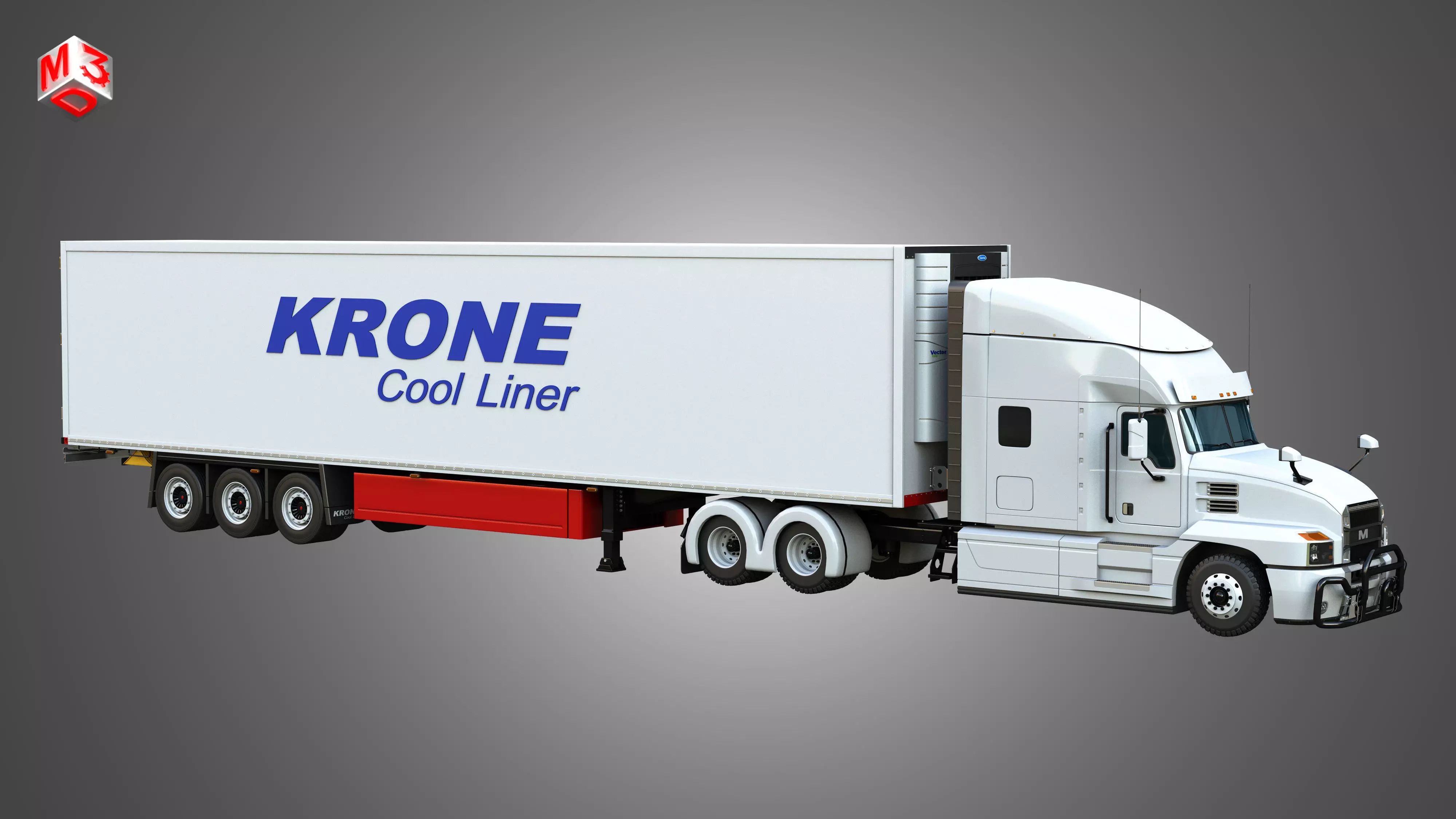 Anthem 64T Custom Sport Truck with Krone Trailer 3D model_16