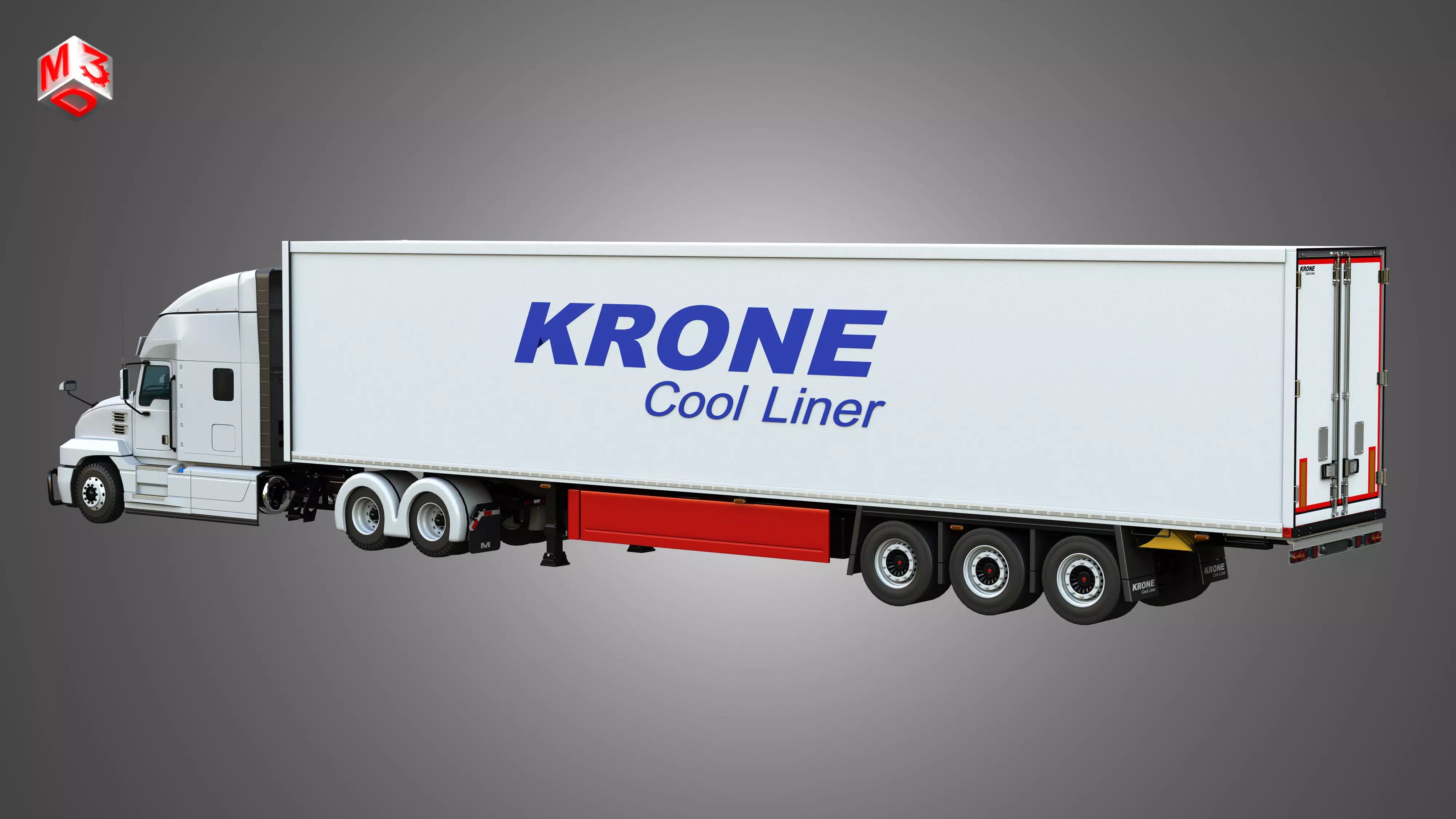 Anthem 64T Custom Sport Truck with Krone Trailer 3D model_17