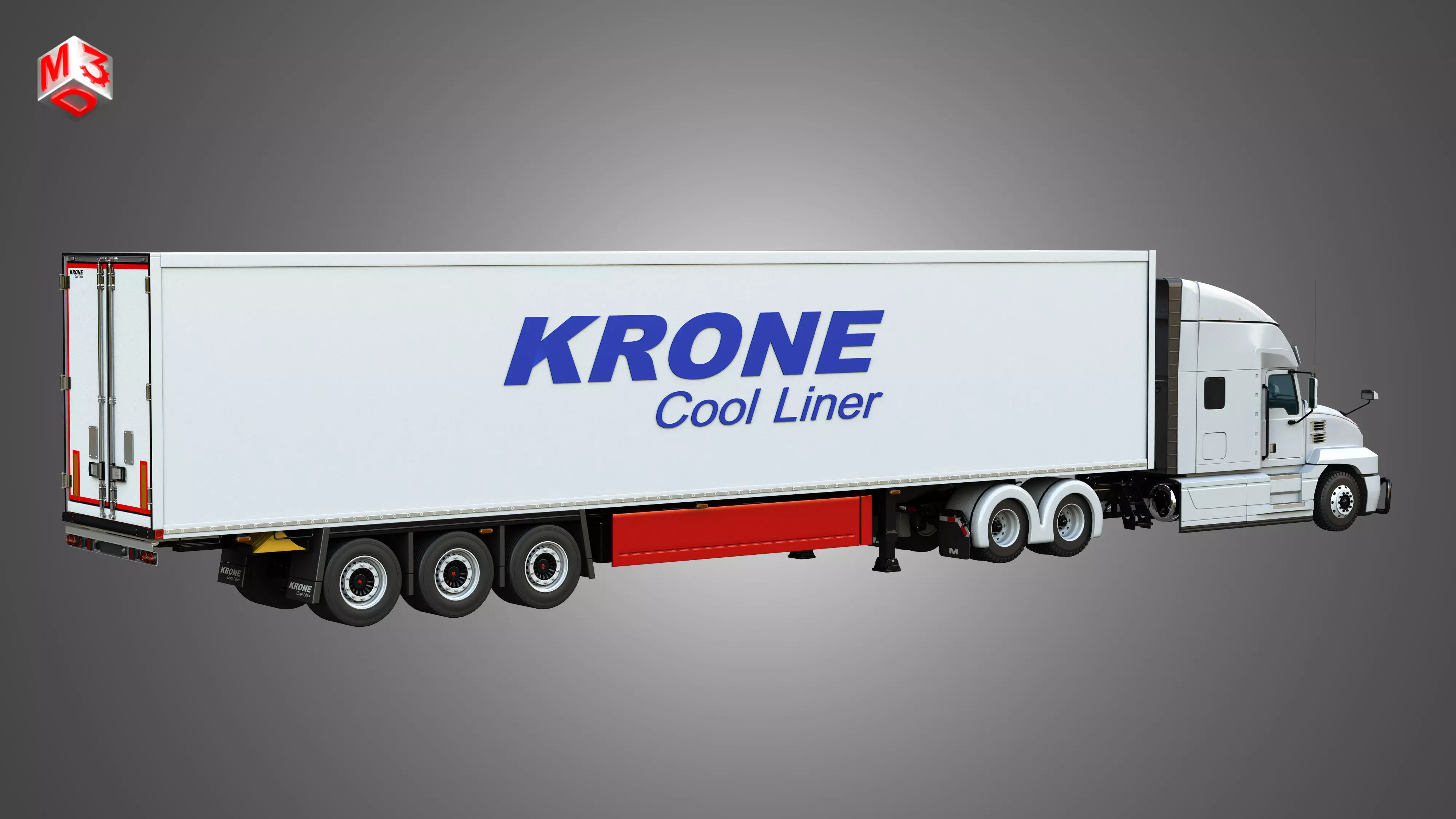 Anthem 64T Custom Sport Truck with Krone Trailer 3D model_15