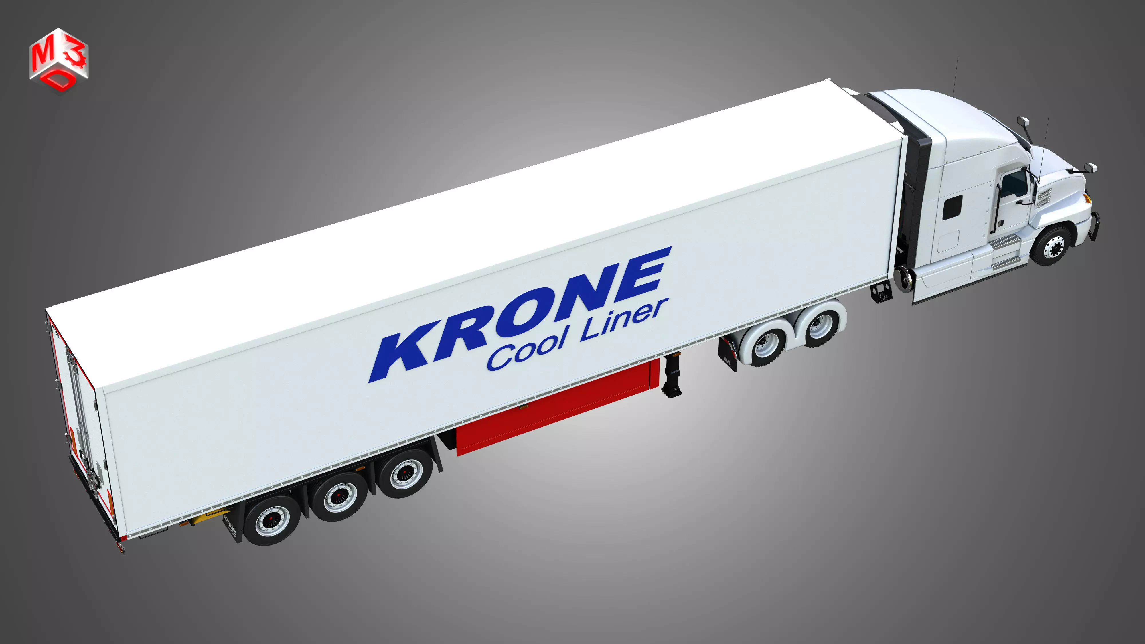Anthem 64T Custom Sport Truck with Krone Trailer 3D model_19
