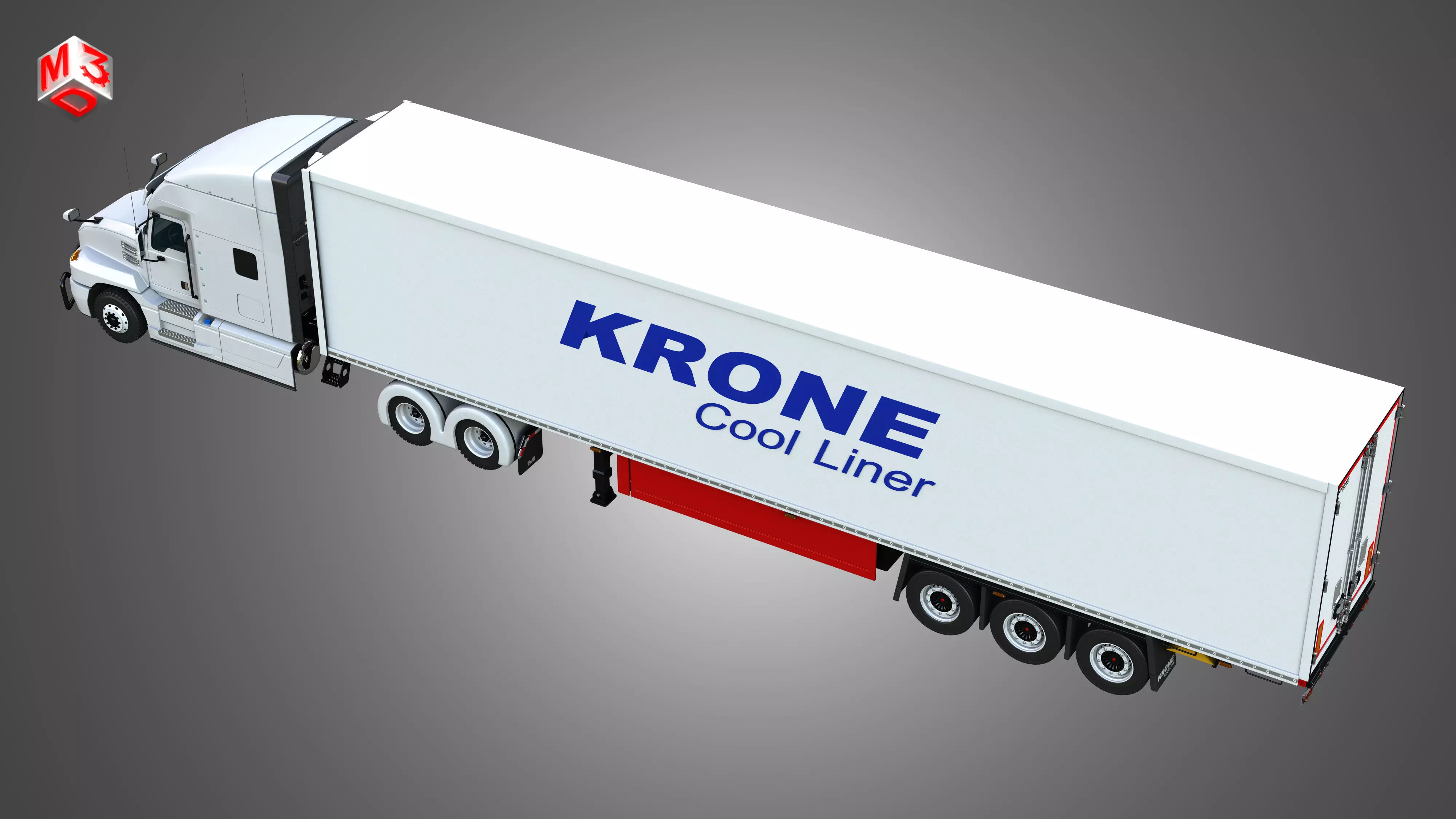 Anthem 64T Custom Sport Truck with Krone Trailer 3D model_21