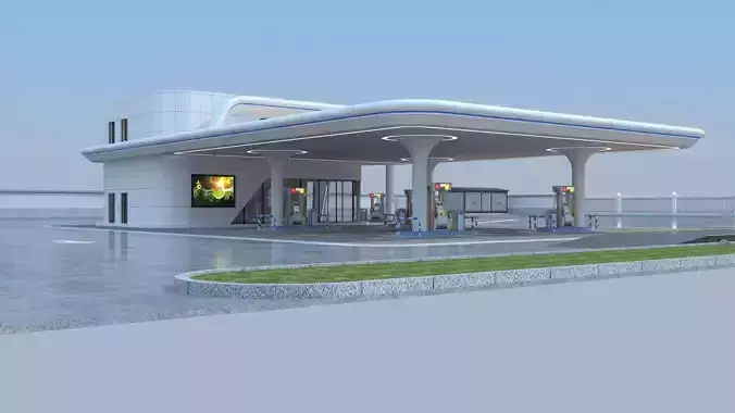 Gas station