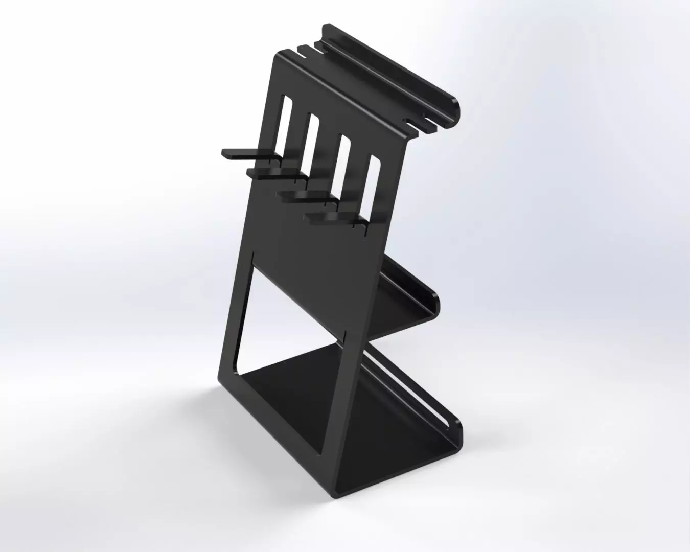 3D printers and sheet metal cutting and bending - organizer 3D print model_0