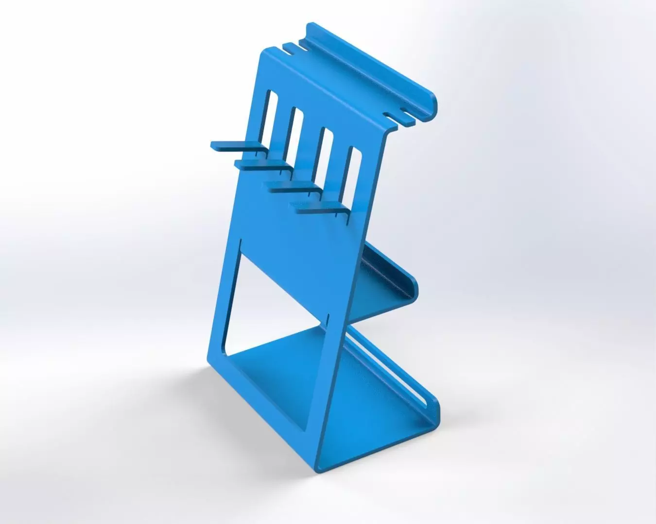 3D printers and sheet metal cutting and bending - organizer 3D print model_4